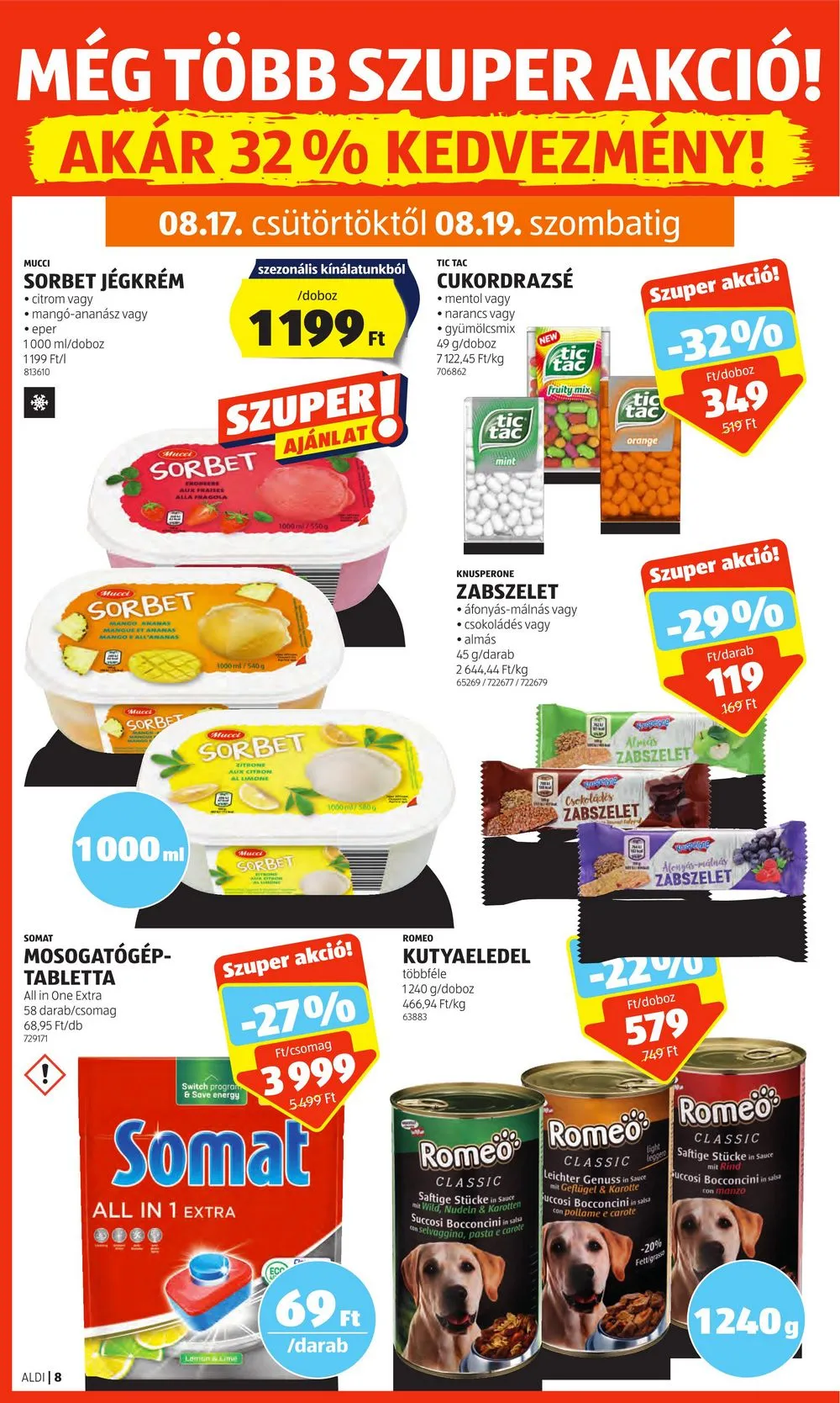 Aldi akciós újság 08.17–08.23 – 10. oldal