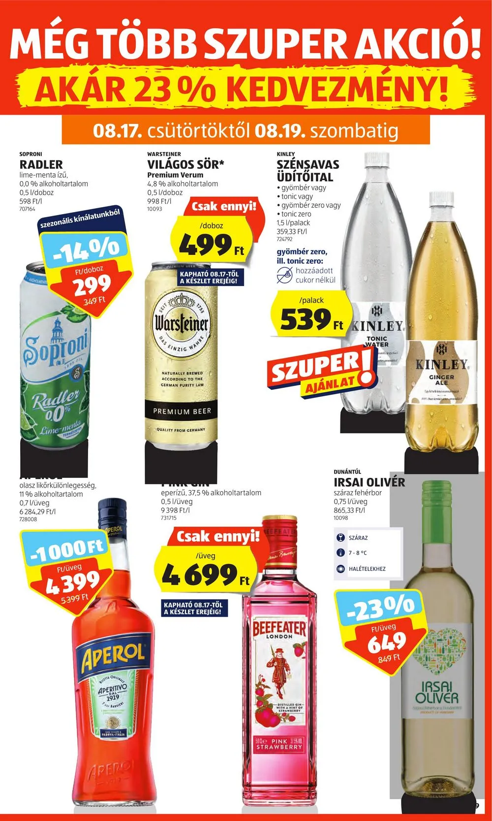 Aldi akciós újság 08.17–08.23 – 11. oldal