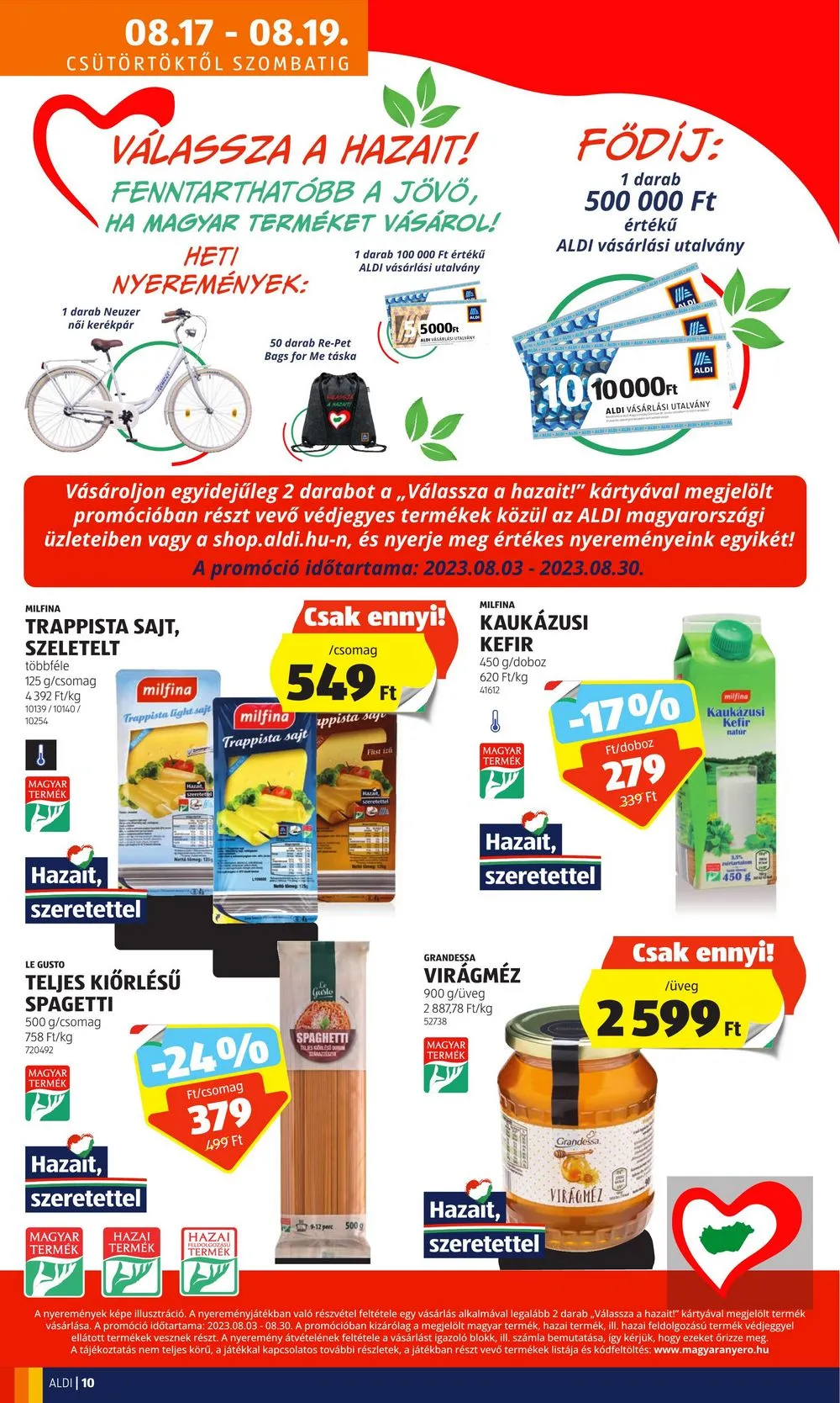 Aldi akciós újság 08.17–08.23 – 12. oldal