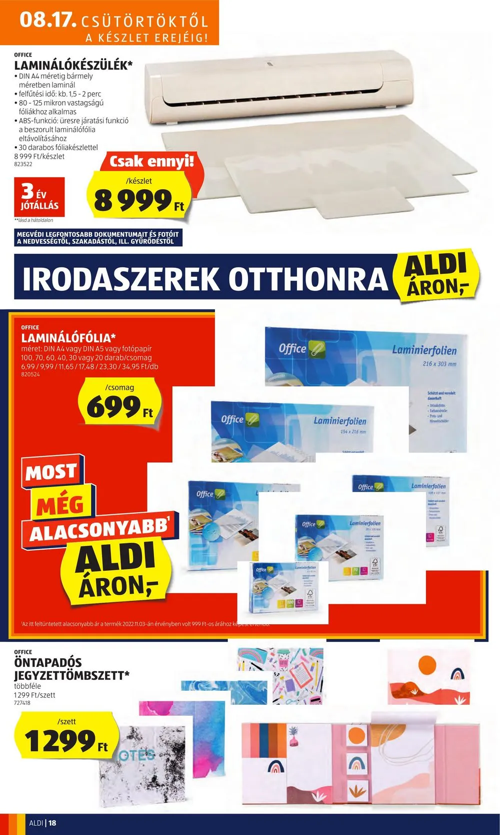 Aldi akciós újság 08.17–08.23 – 20. oldal