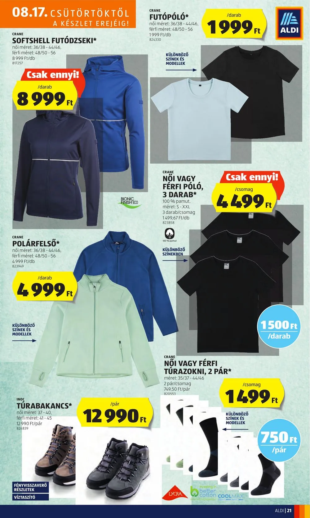 Aldi akciós újság 08.17–08.23 – 23. oldal