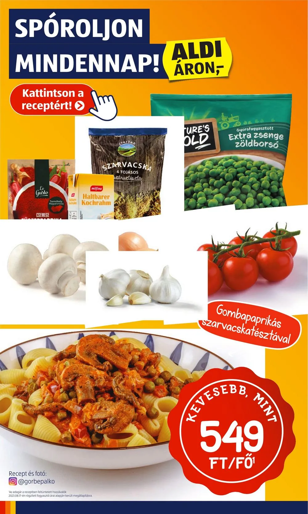 Aldi akciós újság 08.17–08.23 – 26. oldal