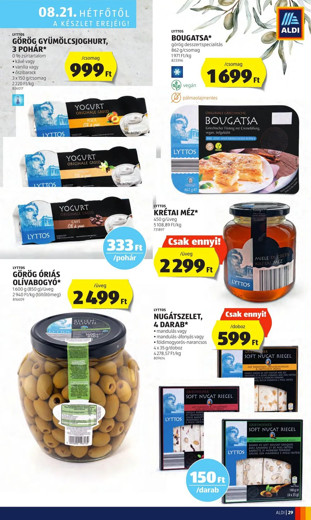 Aldi akciós újság 08.17–08.23 – 33. oldal