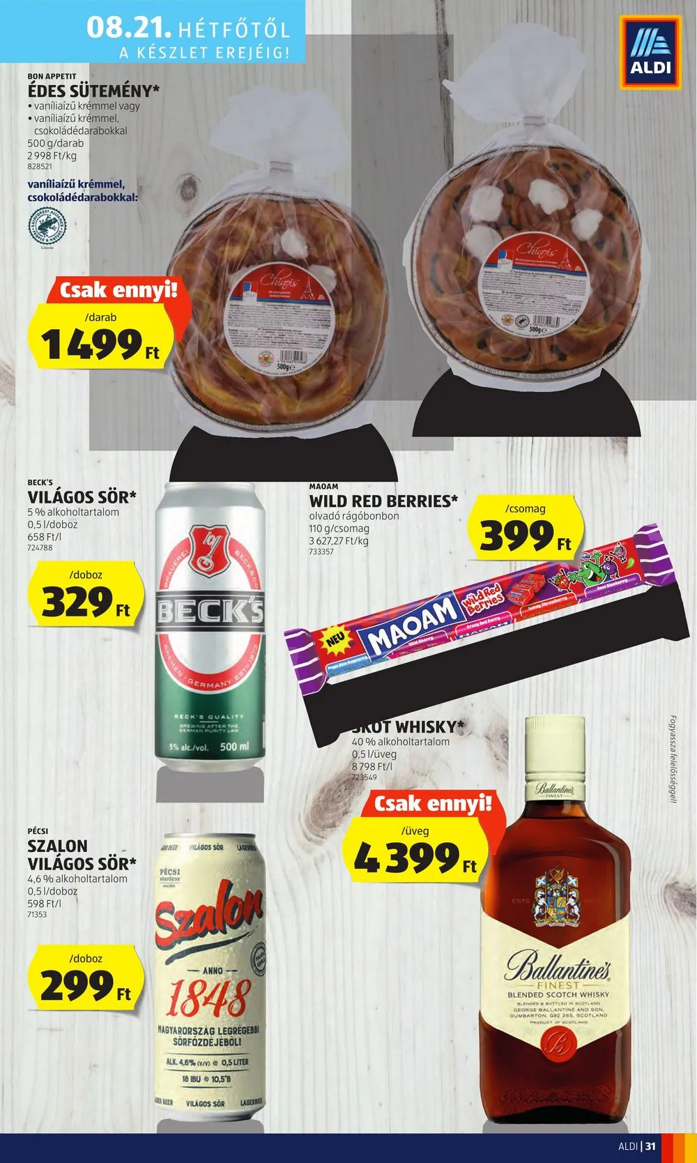 Aldi akciós újság 08.17–08.23 – 35. oldal