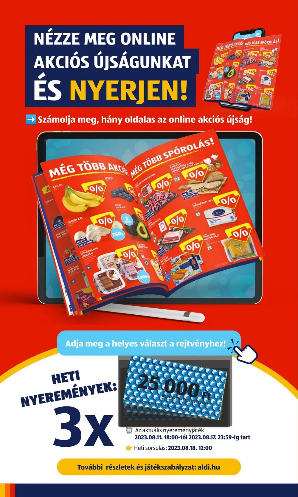 Aldi akciós újság 08.17–08.23 – 6. oldal