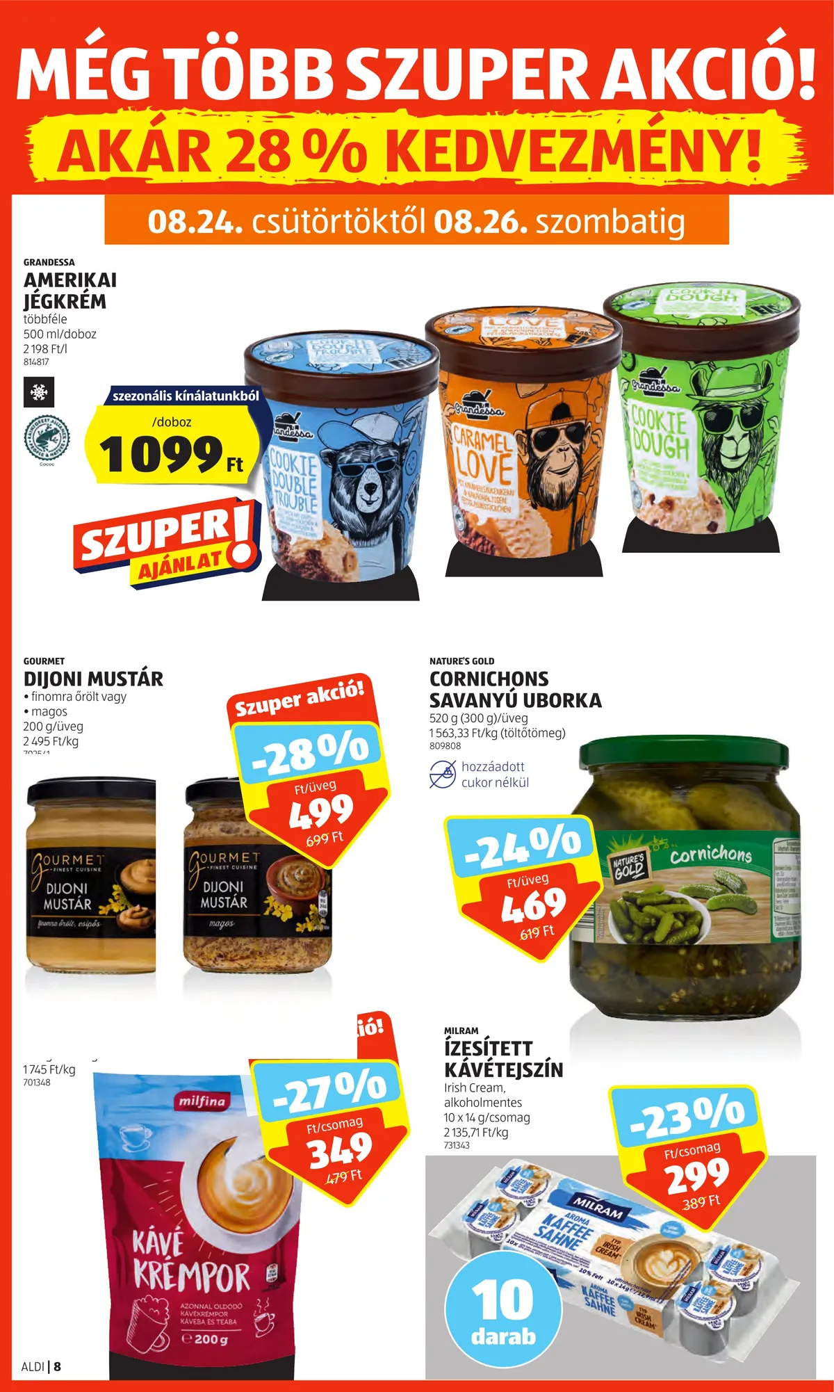 Aldi akciós újság 08.24–08.30 – 10. oldal