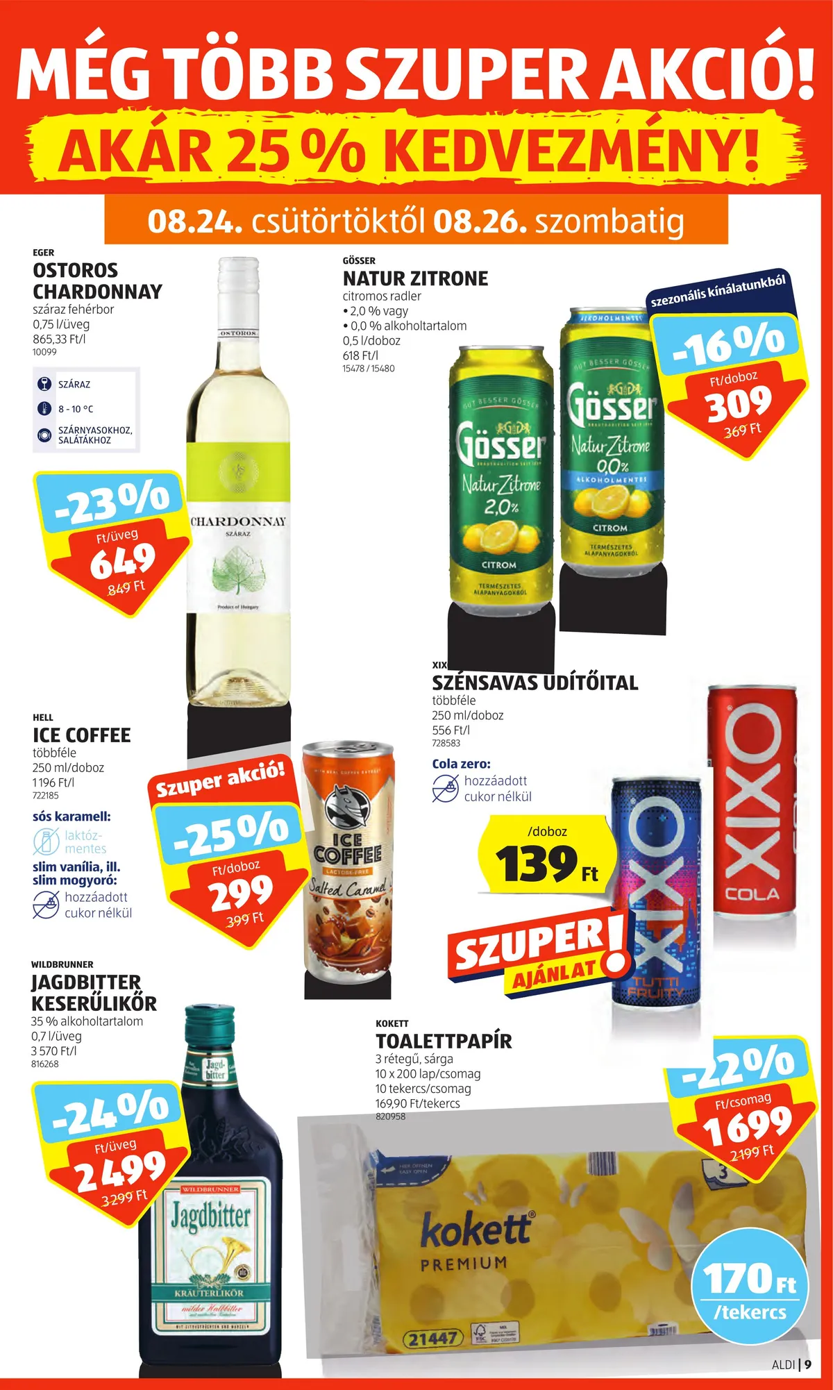 Aldi akciós újság 08.24–08.30 – 11. oldal