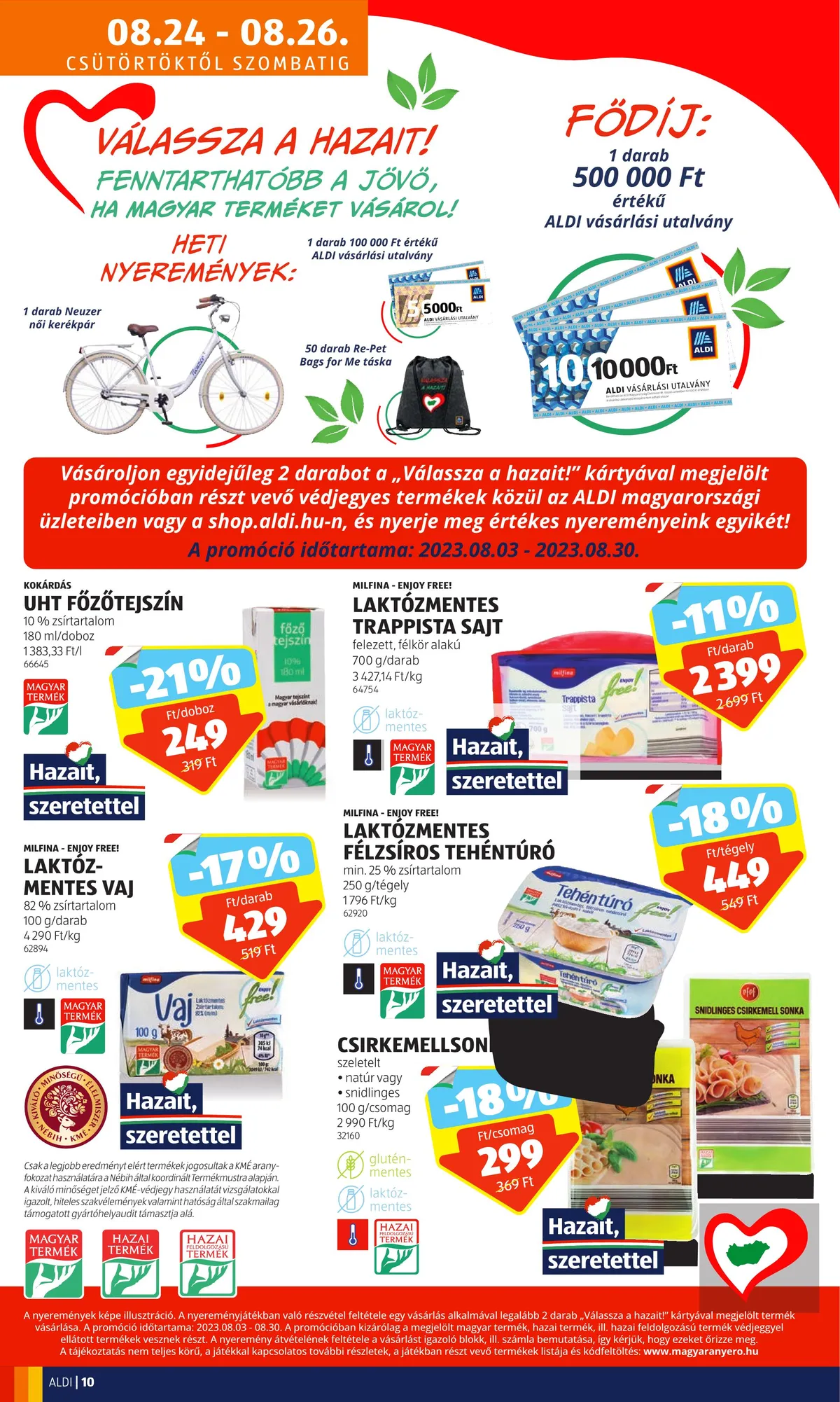 Aldi akciós újság 08.24–08.30 – 12. oldal