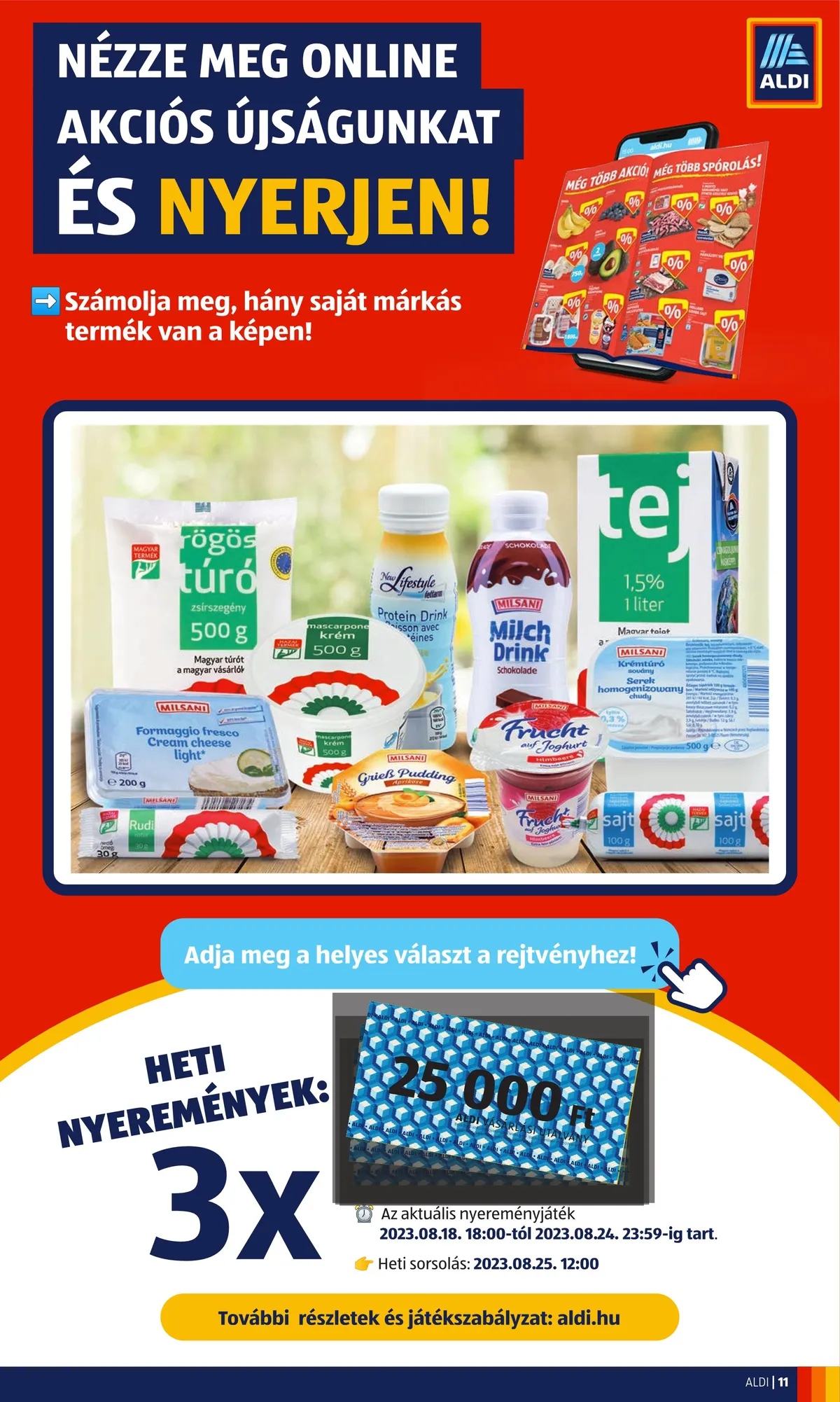 Aldi akciós újság 08.24–08.30 – 13. oldal