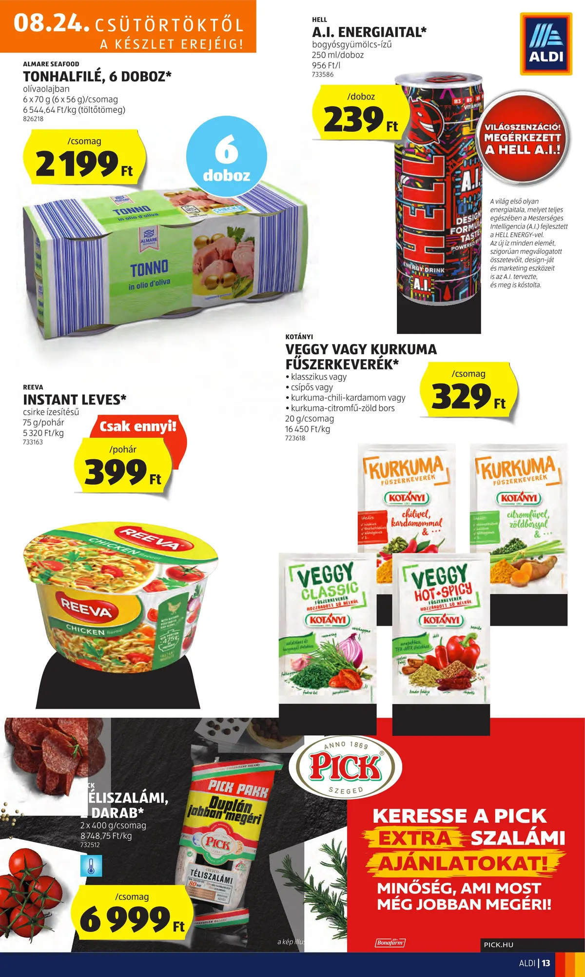 Aldi akciós újság 08.24–08.30 – 15. oldal