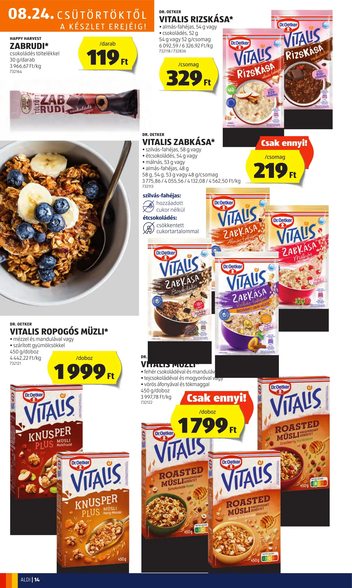 Aldi akciós újság 08.24–08.30 – 16. oldal