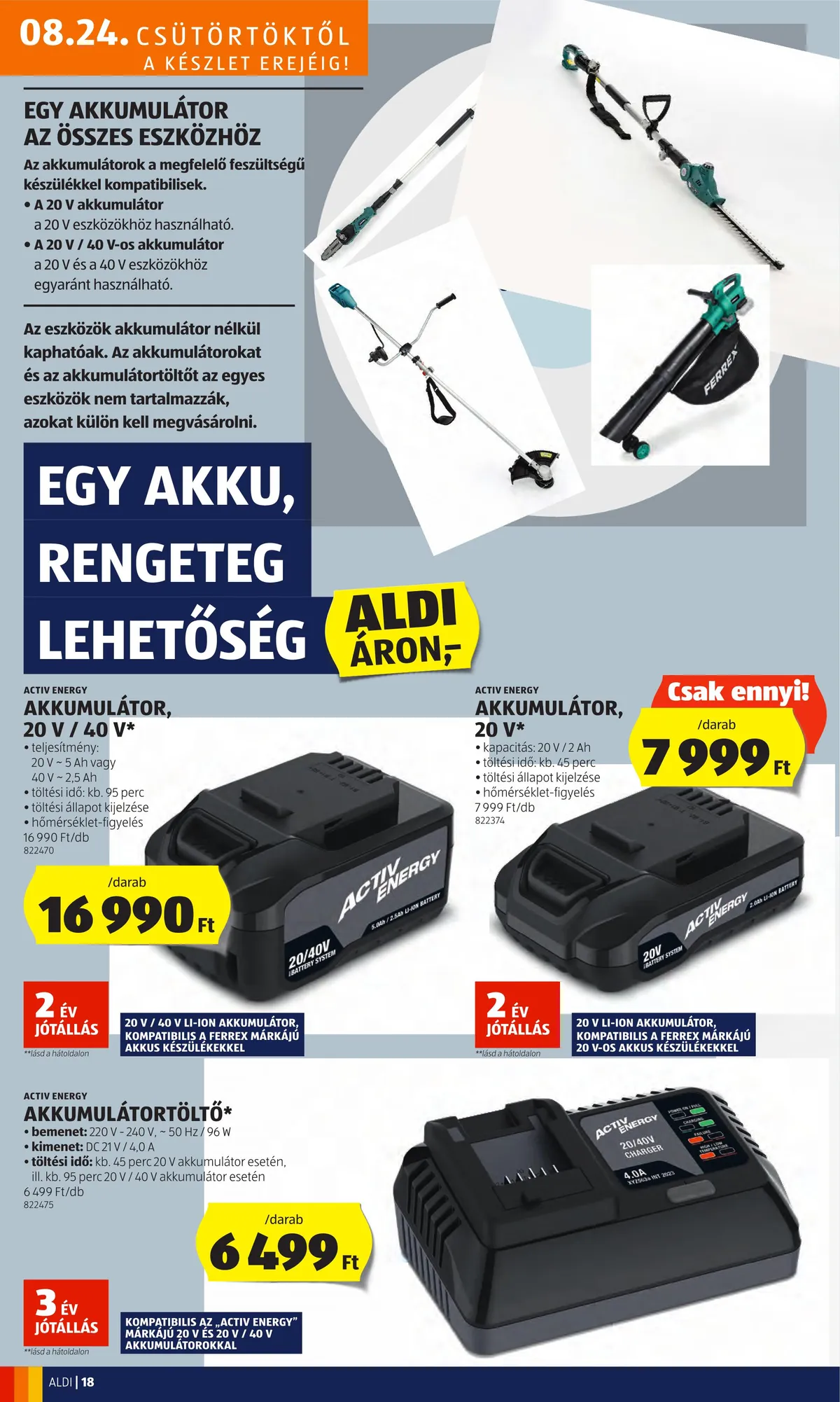 Aldi akciós újság 08.24–08.30 – 20. oldal