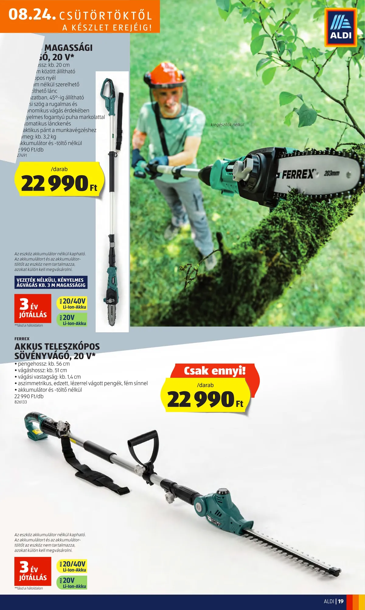 Aldi akciós újság 08.24–08.30 – 21. oldal