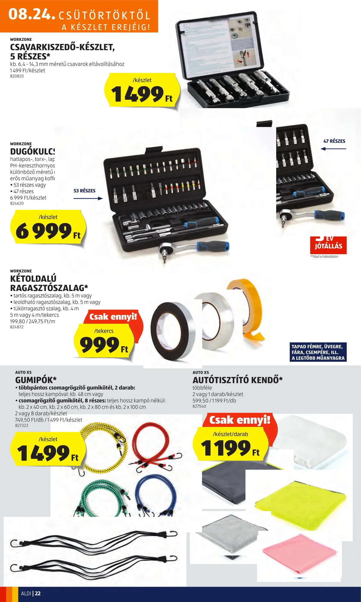 Aldi akciós újság 08.24–08.30 – 24. oldal