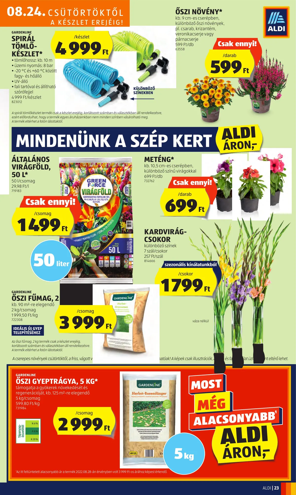 Aldi akciós újság 08.24–08.30 – 25. oldal