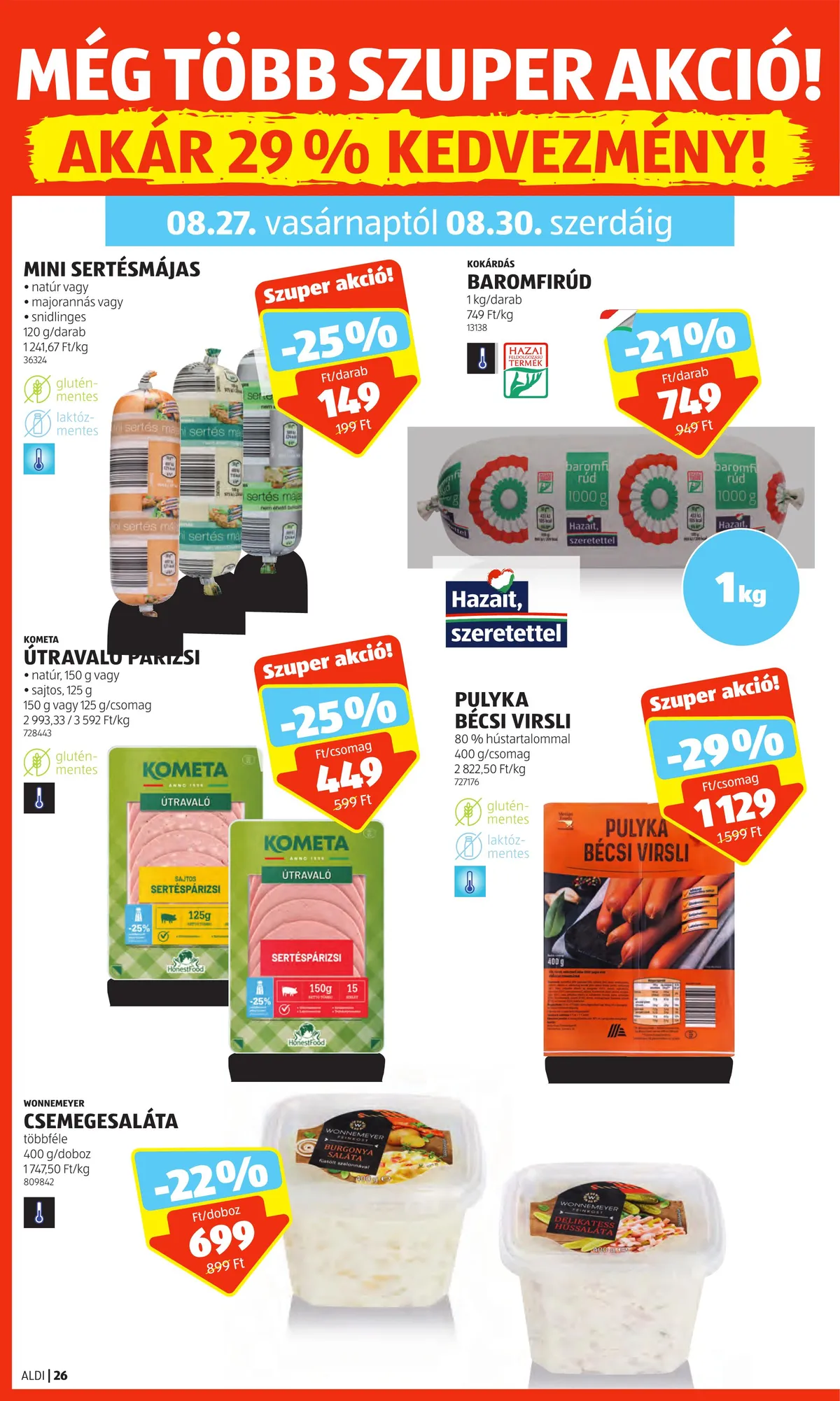 Aldi akciós újság 08.24–08.30 – 30. oldal