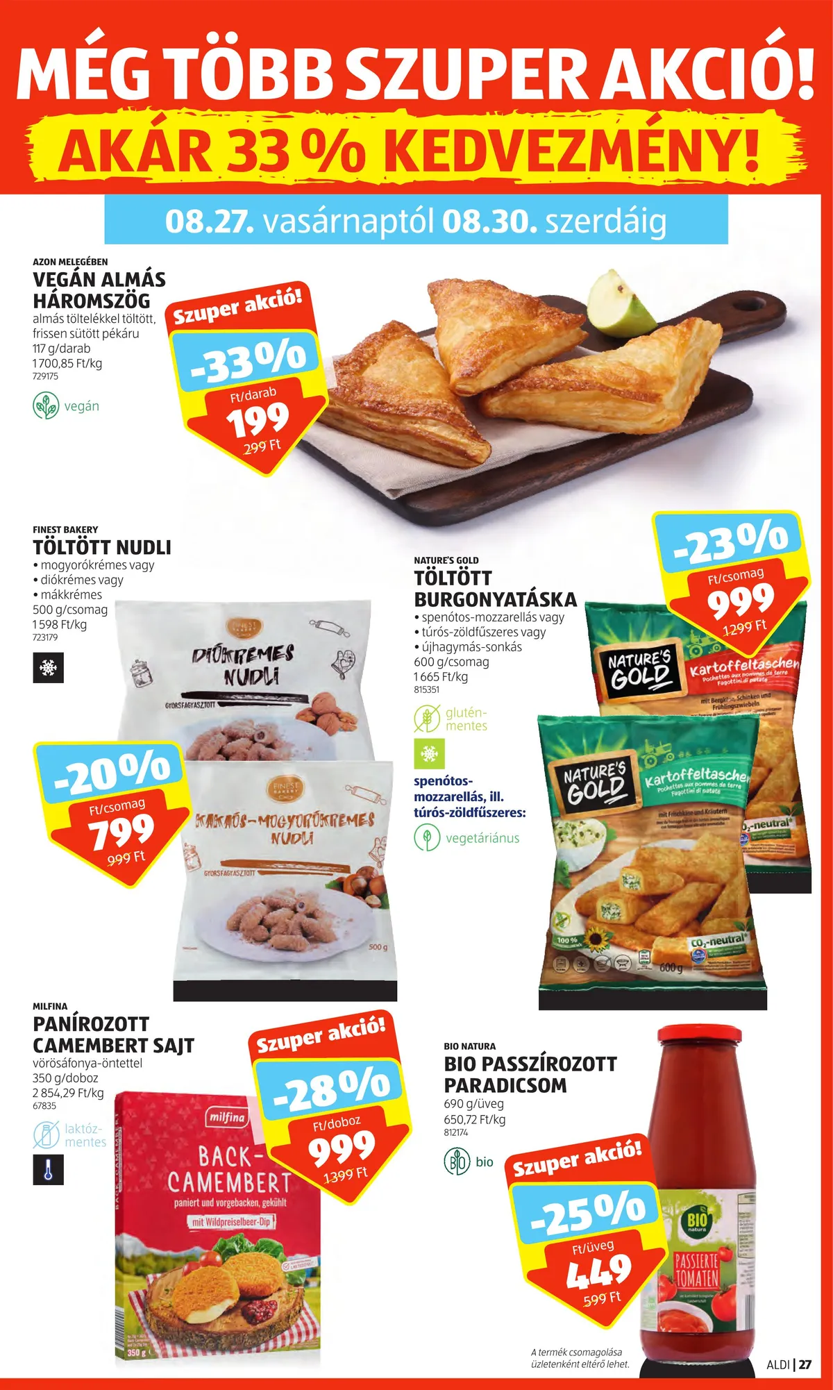 Aldi akciós újság 08.24–08.30 – 31. oldal
