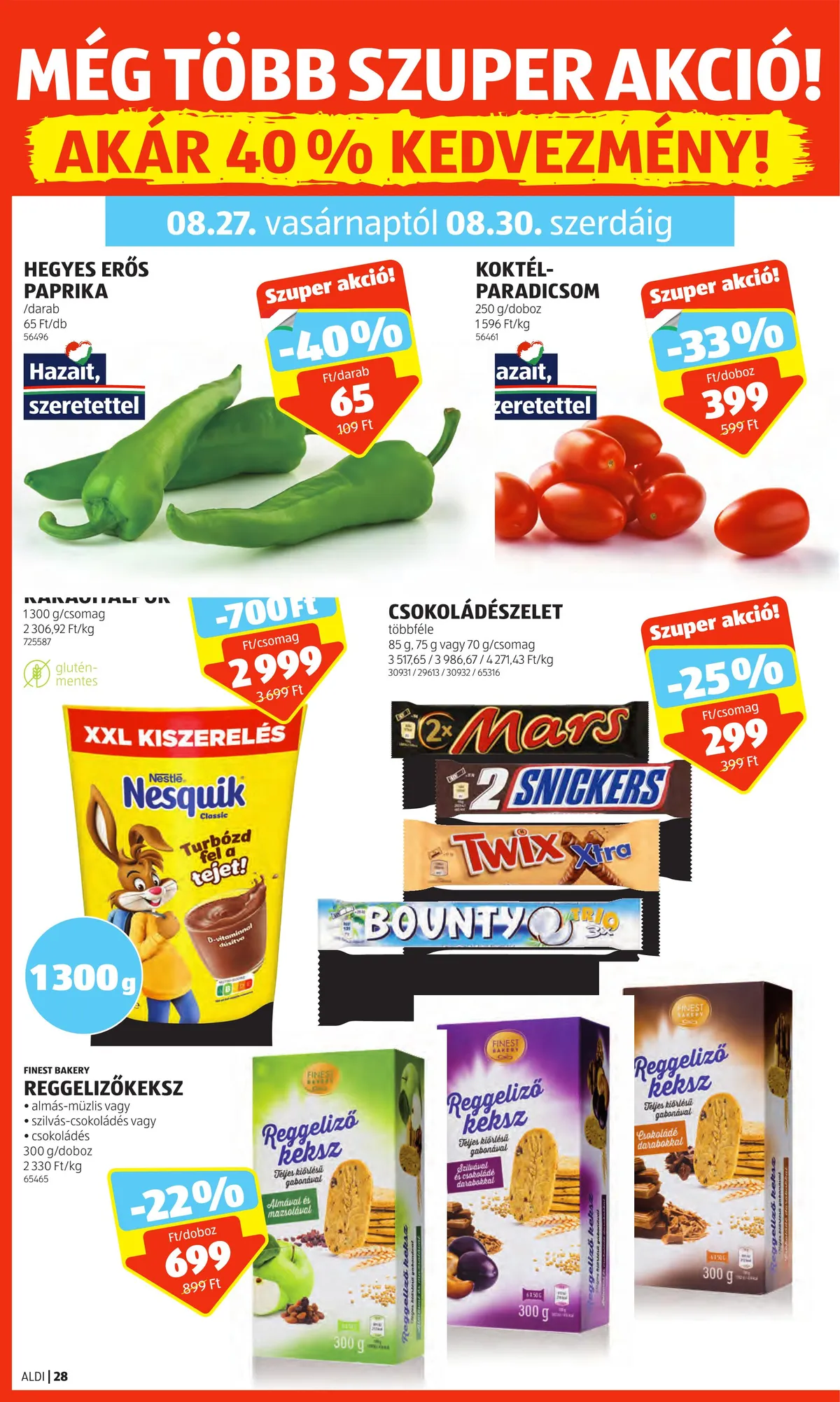 Aldi akciós újság 08.24–08.30 – 32. oldal