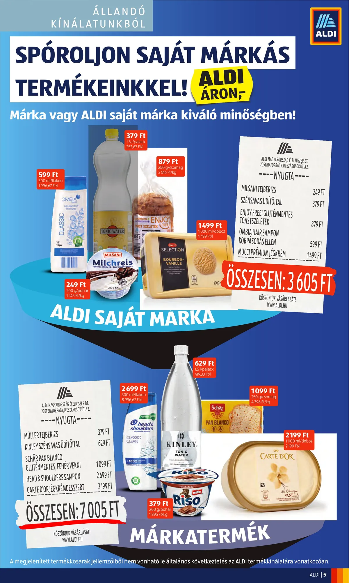 Aldi akciós újság 08.24–08.30 – 5. oldal