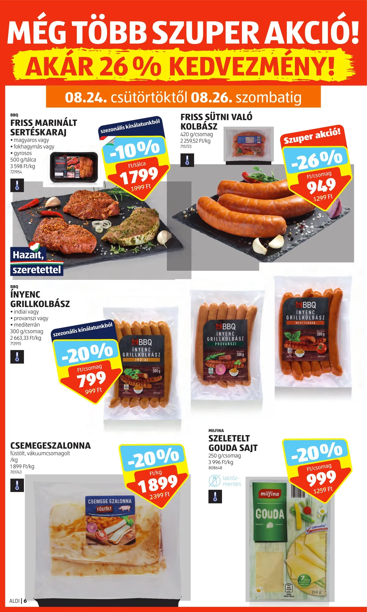 Aldi akciós újság 08.24–08.30 – 8. oldal