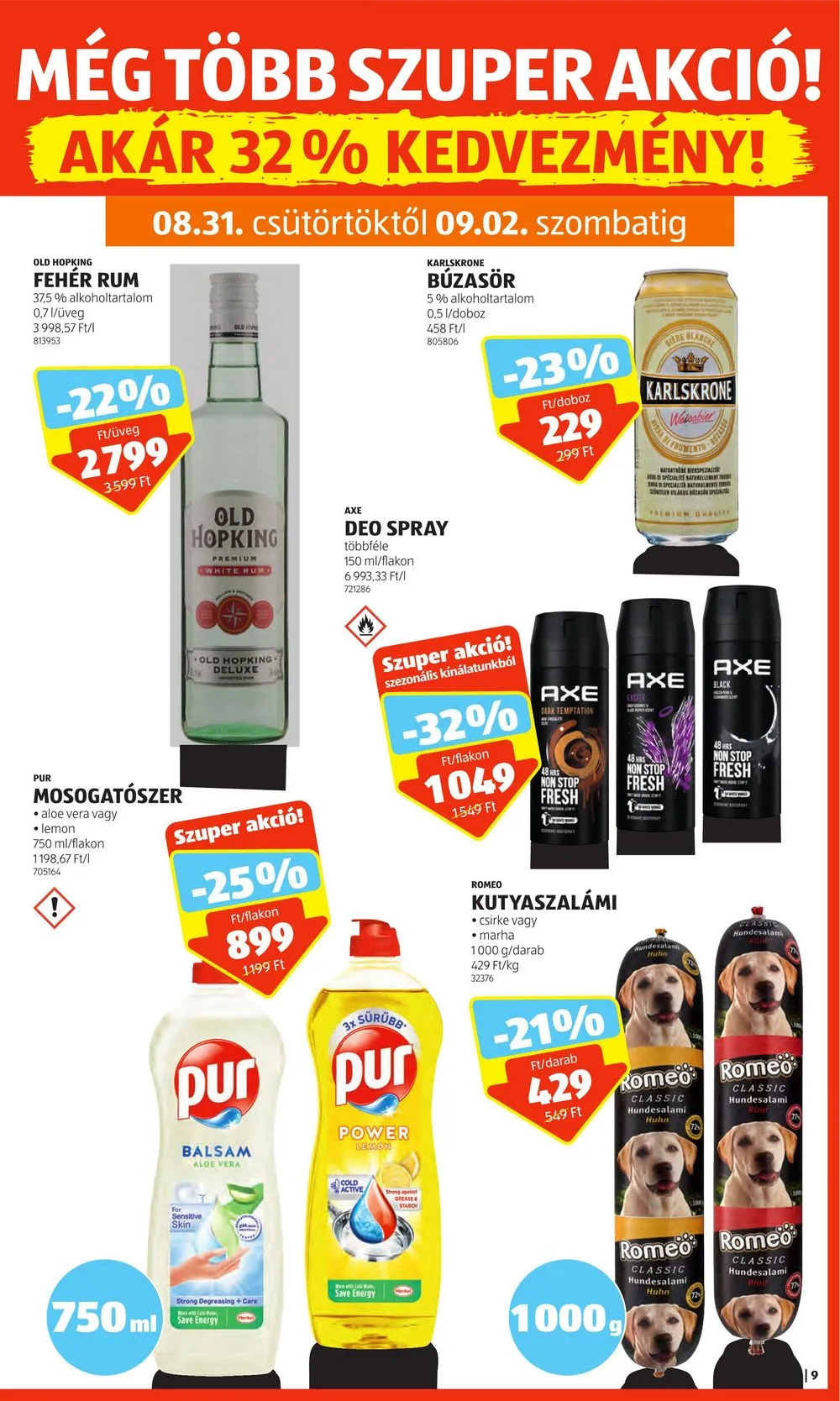 Aldi akciós újság 08.31–09.06 – 11. oldal