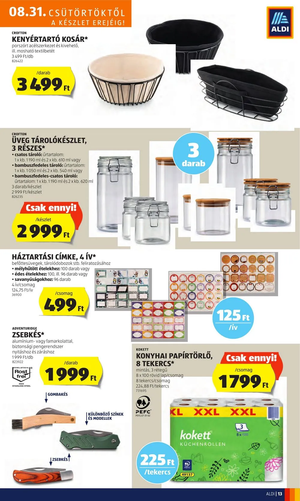 Aldi akciós újság 08.31–09.06 – 15. oldal