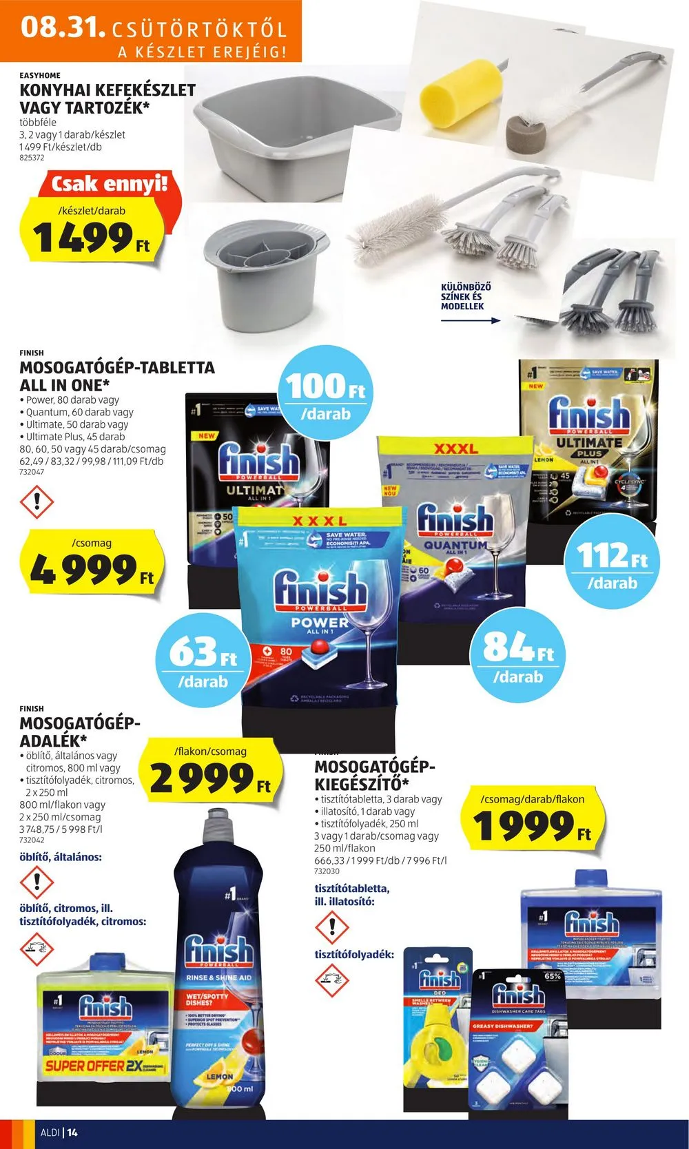 Aldi akciós újság 08.31–09.06 – 16. oldal