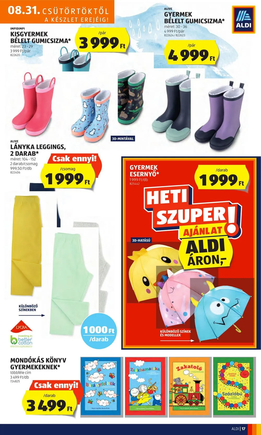 Aldi akciós újság 08.31–09.06 – 19. oldal