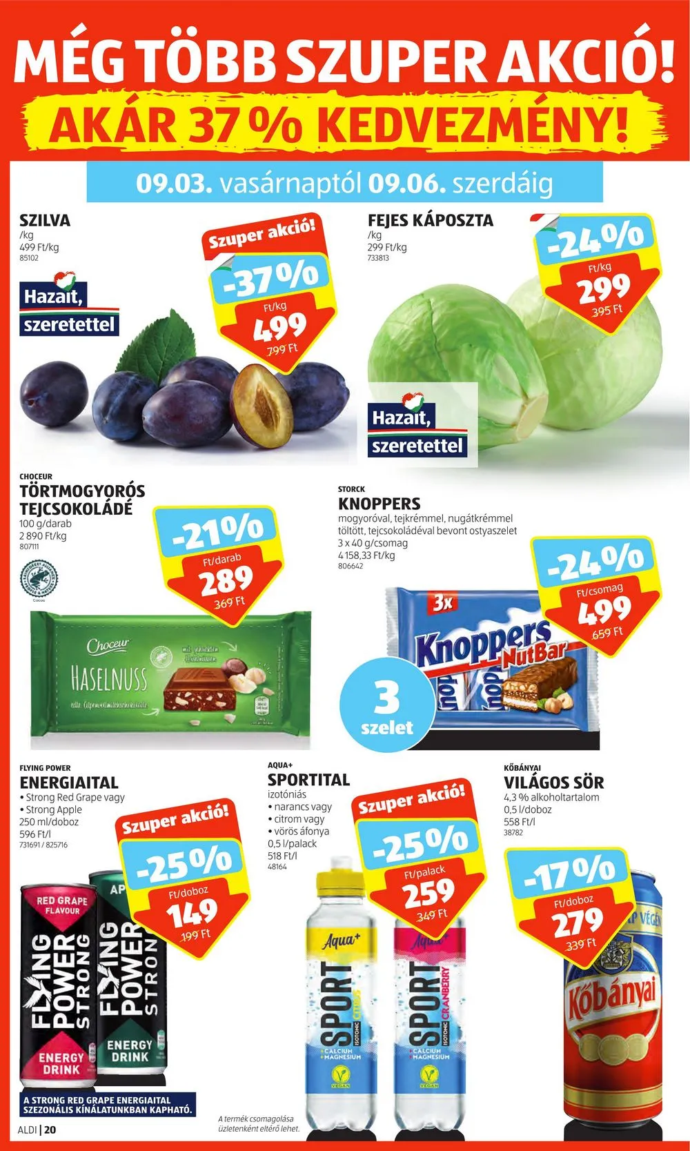 Aldi akciós újság 08.31–09.06 – 22. oldal