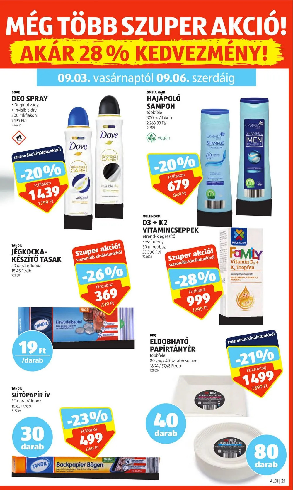Aldi akciós újság 08.31–09.06 – 23. oldal