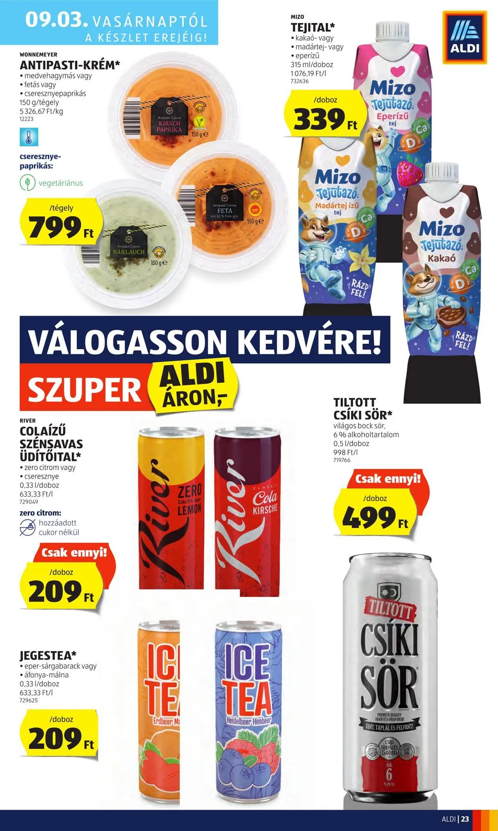 Aldi akciós újság 08.31–09.06 – 25. oldal
