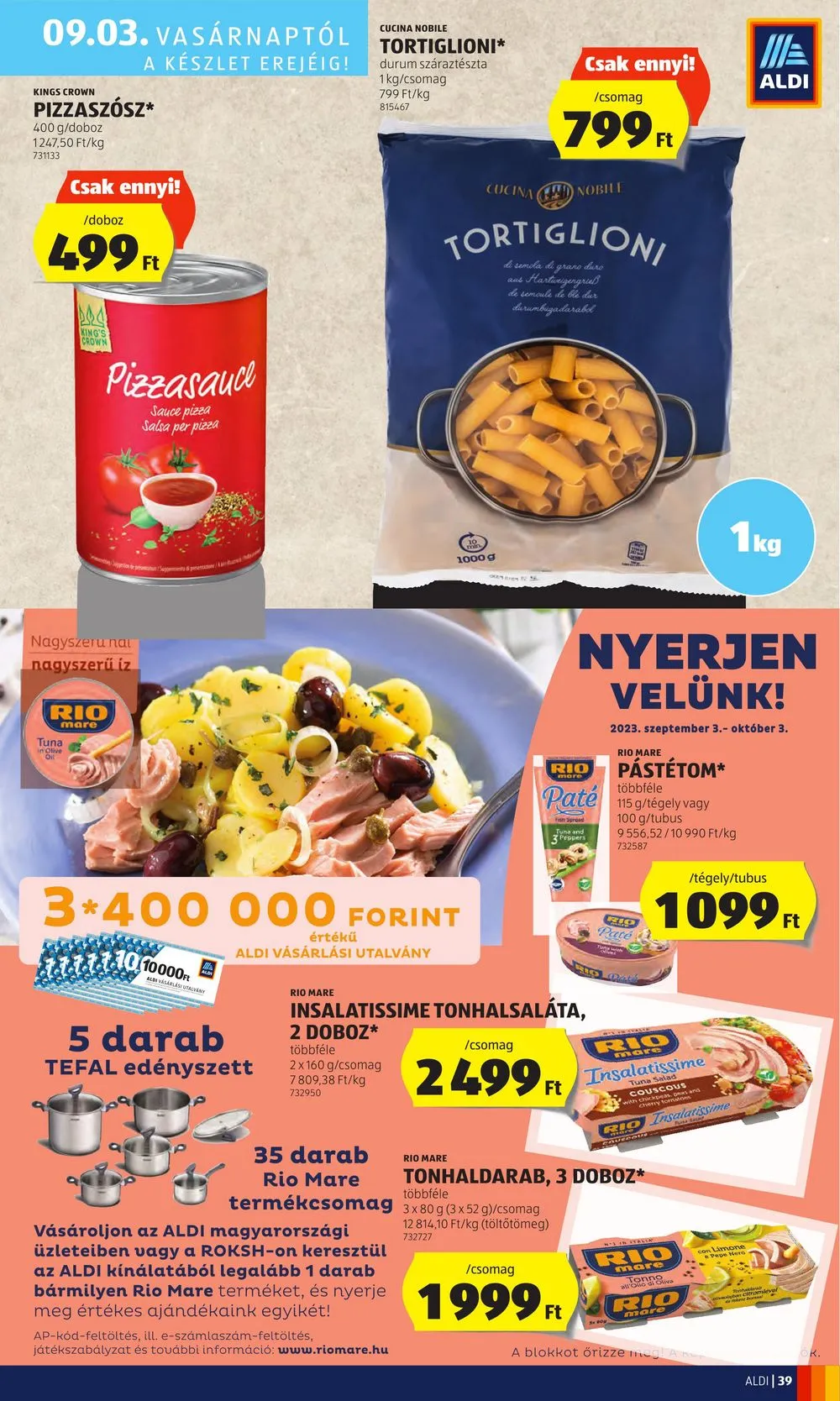 Aldi akciós újság 08.31–09.06 – 41. oldal