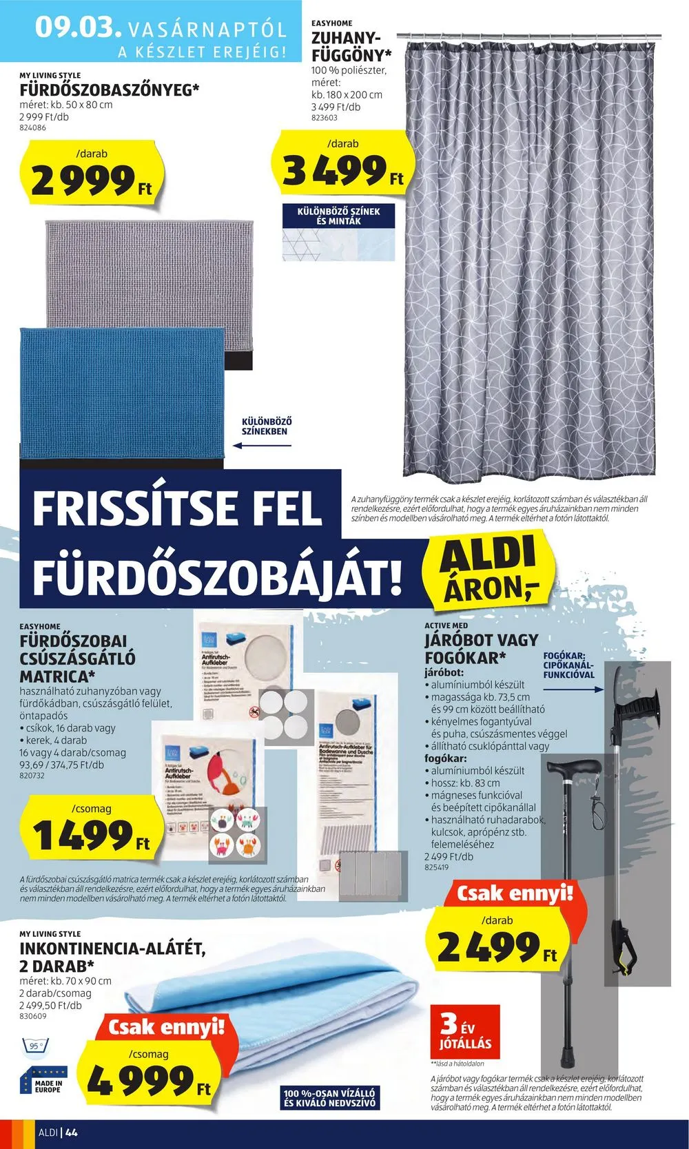 Aldi akciós újság 08.31–09.06 – 46. oldal
