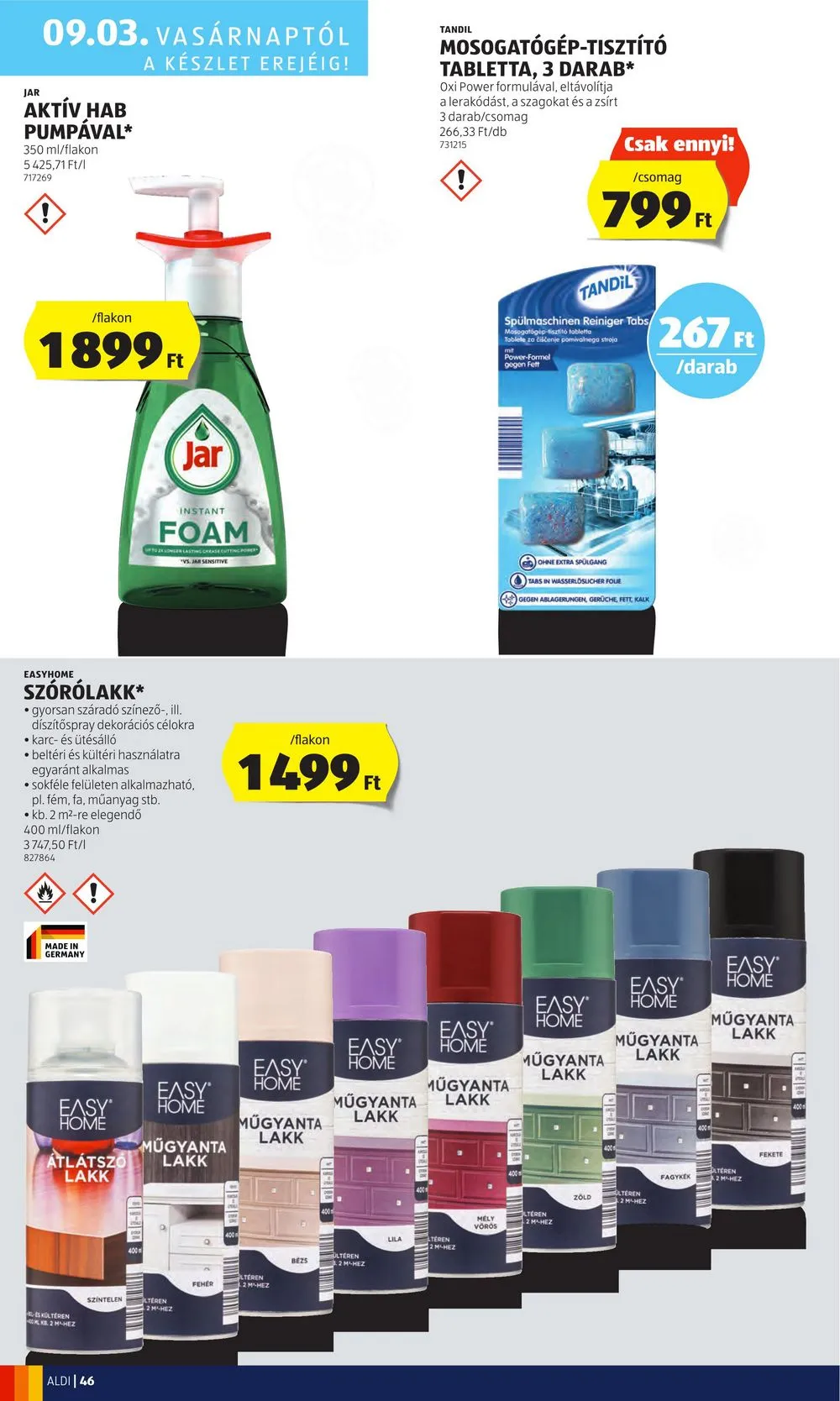 Aldi akciós újság 08.31–09.06 – 48. oldal