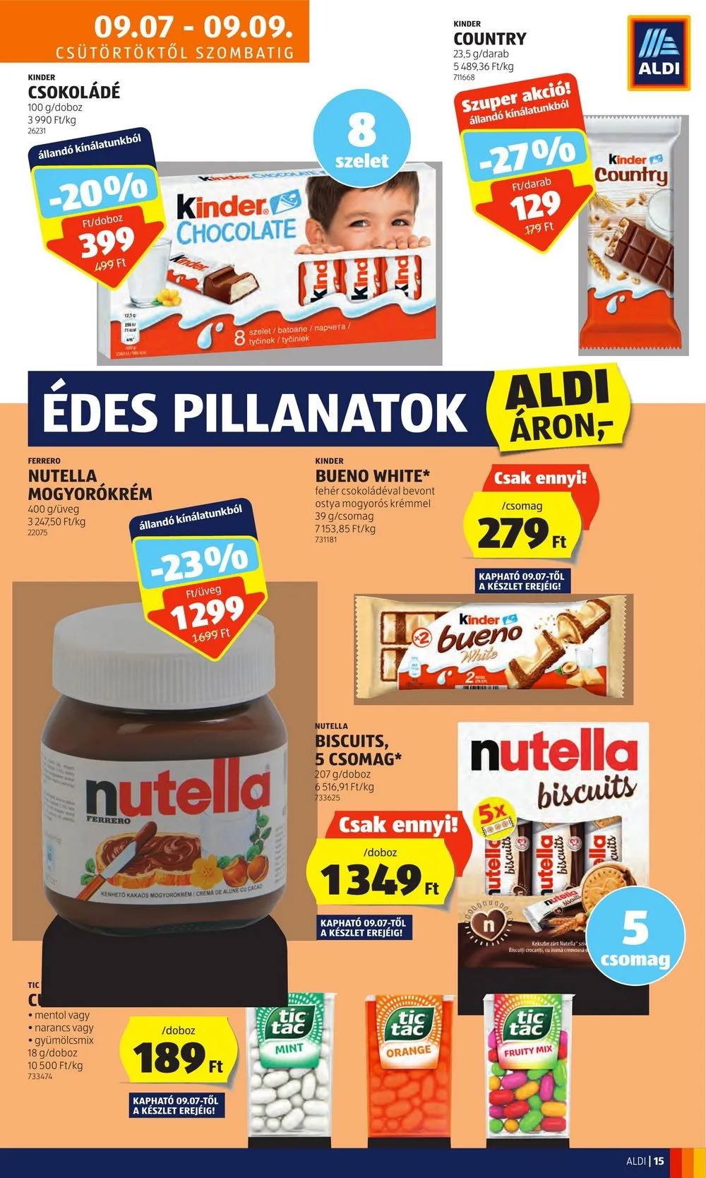 Aldi akciós újság 09.07–09.13 – 17. oldal