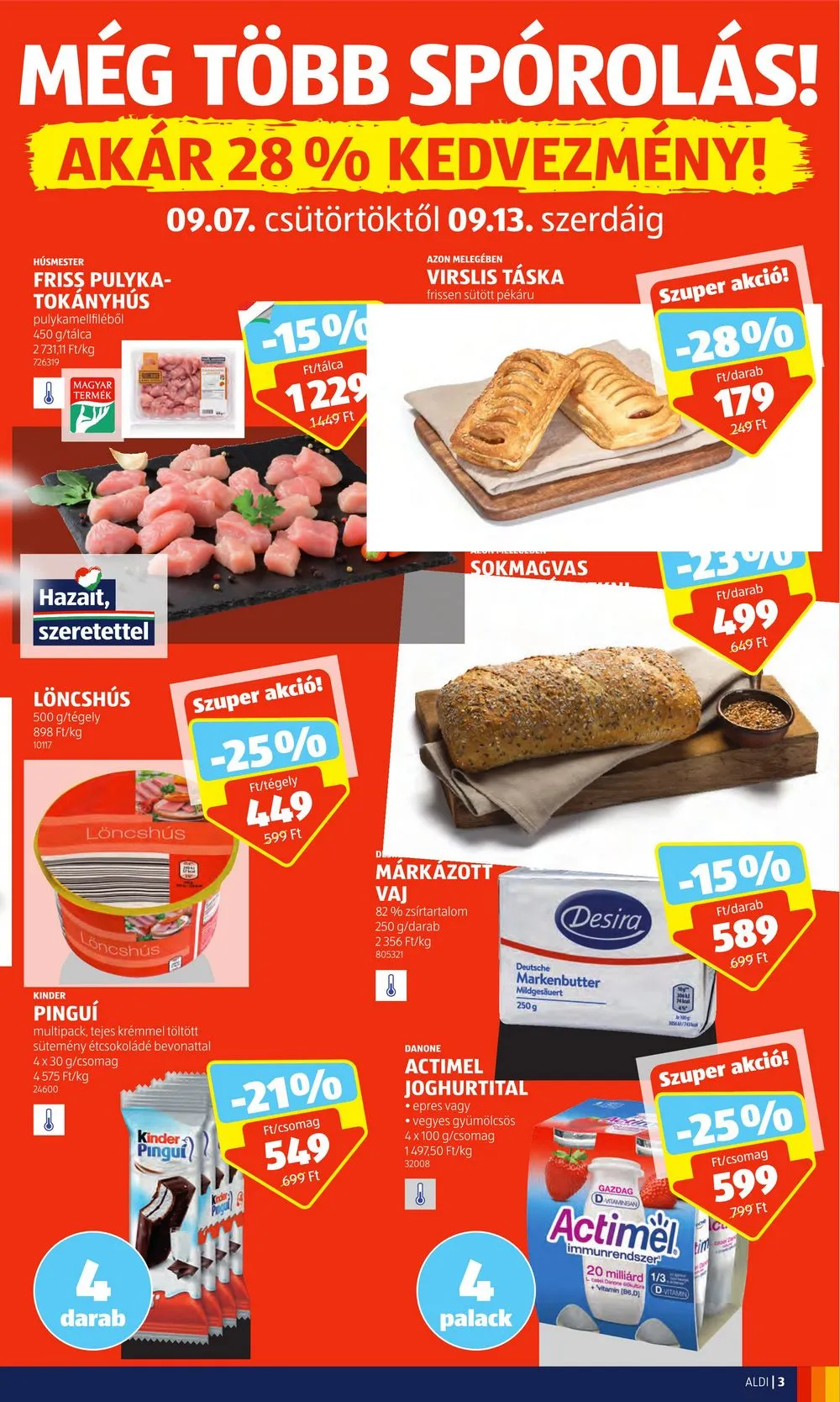 Aldi akciós újság 09.07–09.13 – 3. oldal