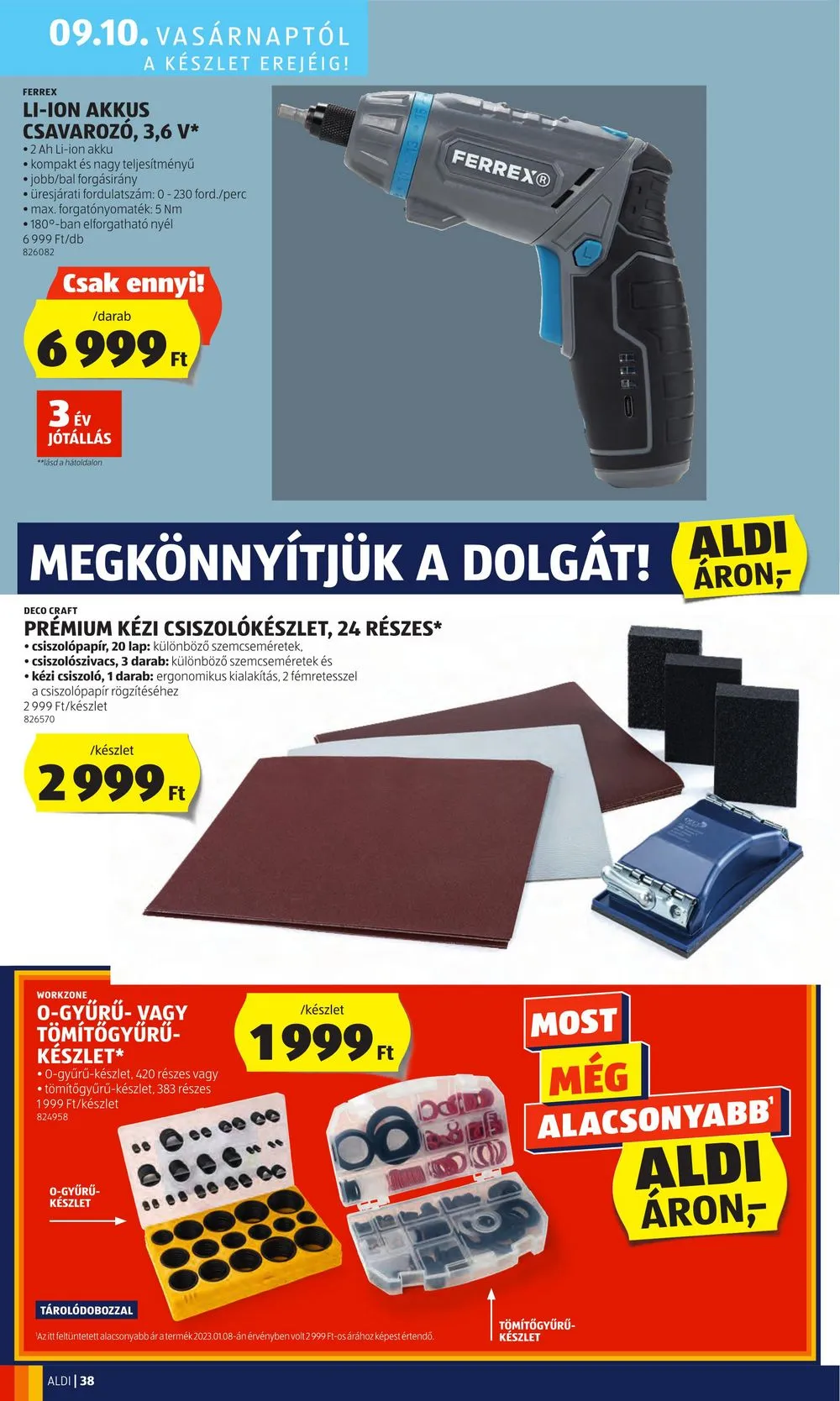 Aldi akciós újság 09.07–09.13 – 40. oldal