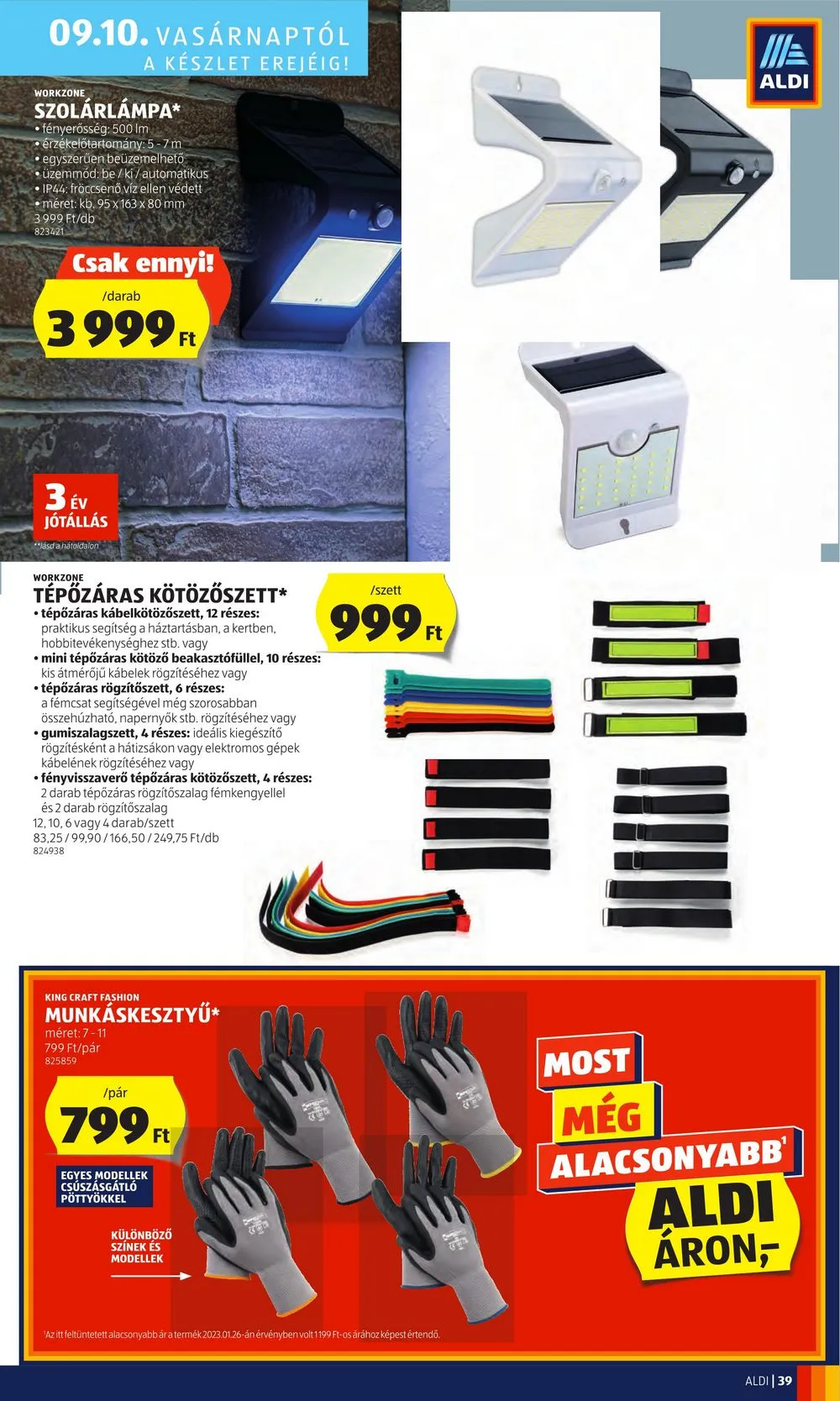 Aldi akciós újság 09.07–09.13 – 41. oldal