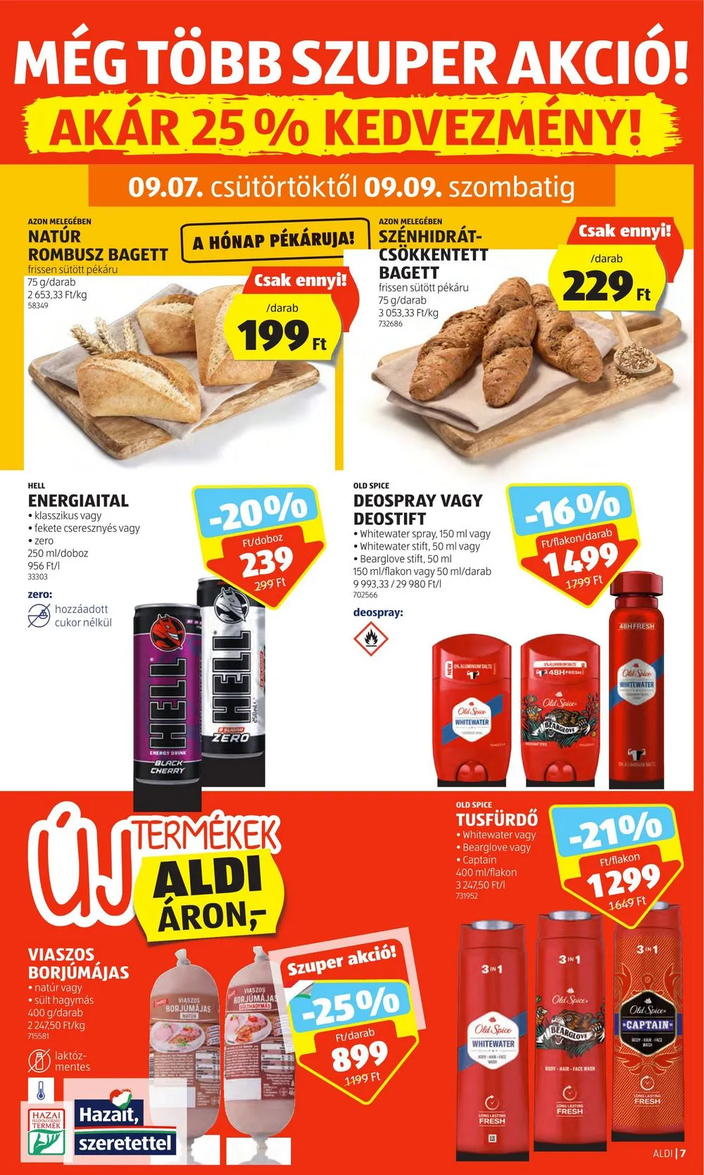 Aldi akciós újság 09.07–09.13 – 7. oldal