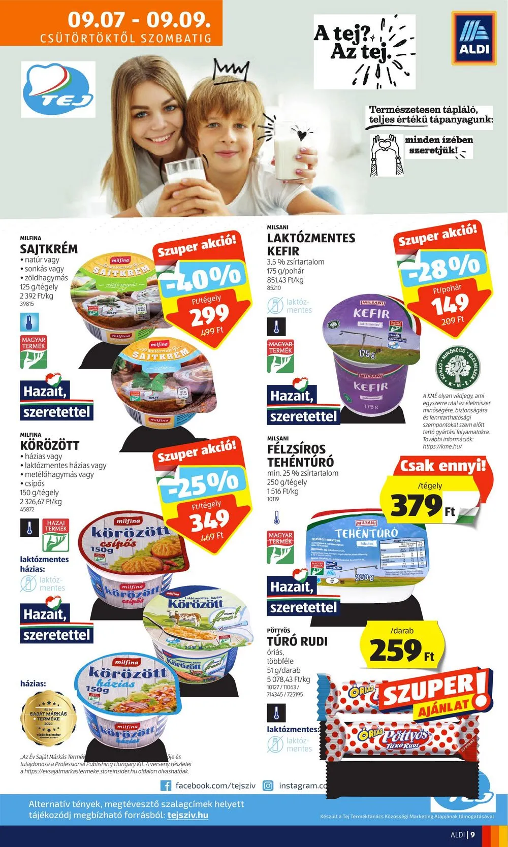 Aldi akciós újság 09.07–09.13 – 9. oldal