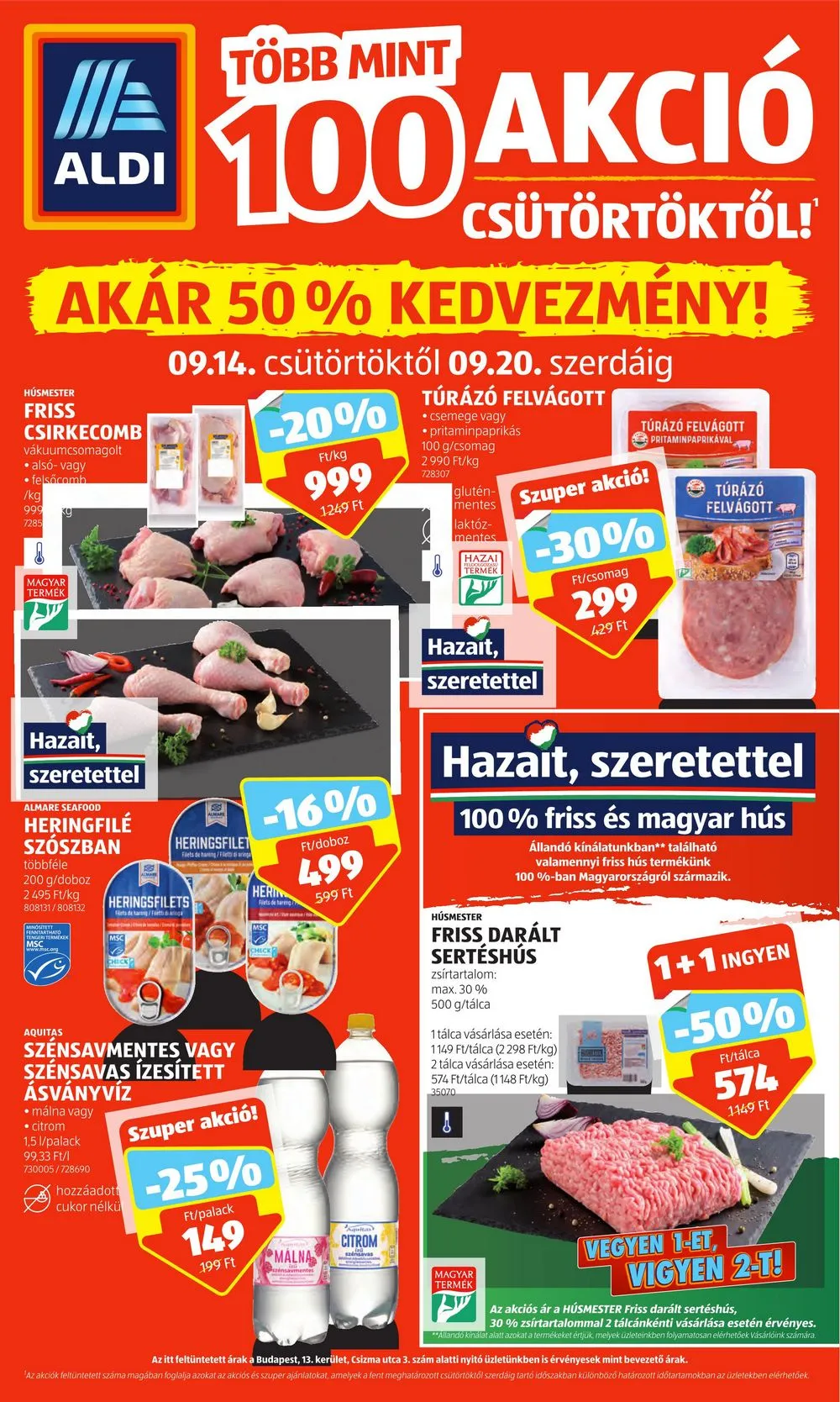Aldi akciós újság 09.14–09.20