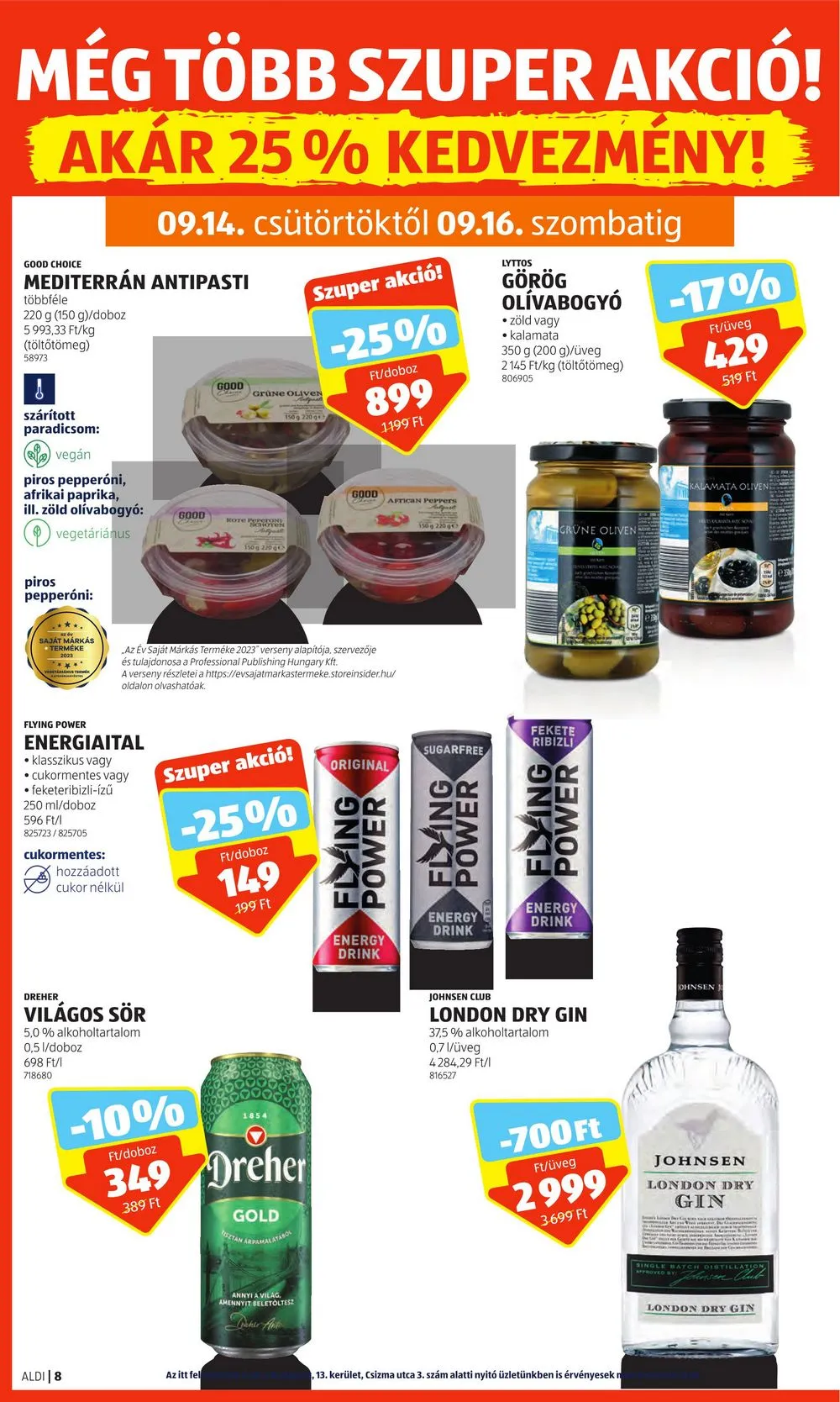 Aldi akciós újság 09.14–09.20 – 10. oldal
