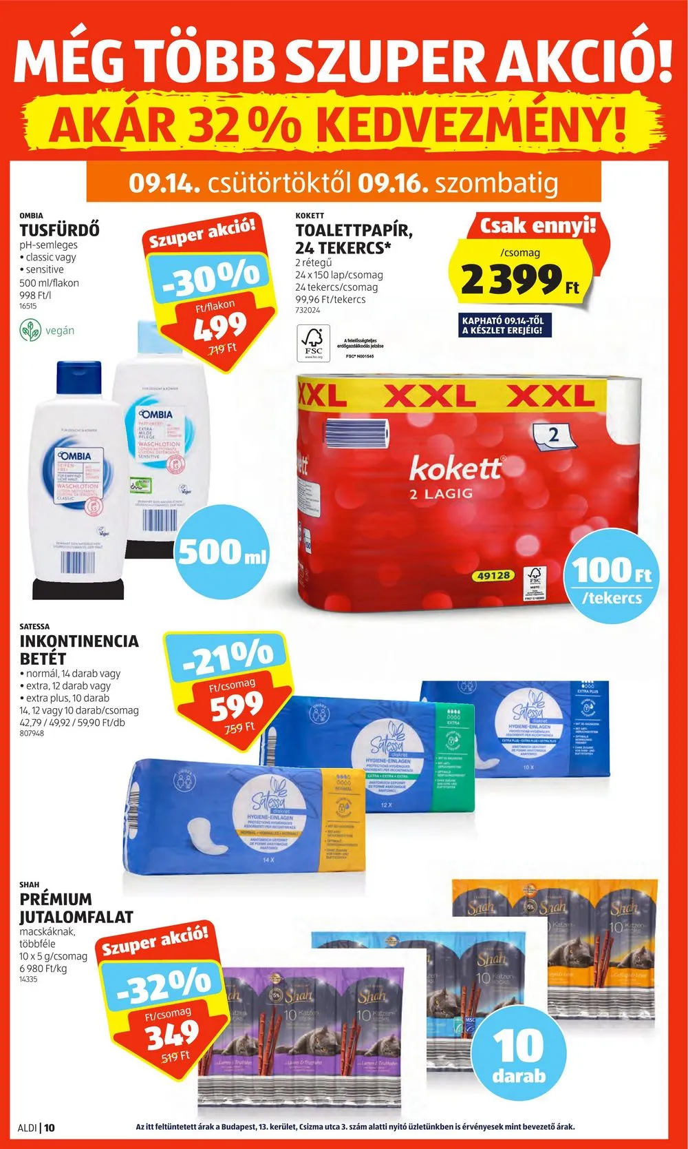 Aldi akciós újság 09.14–09.20 – 12. oldal