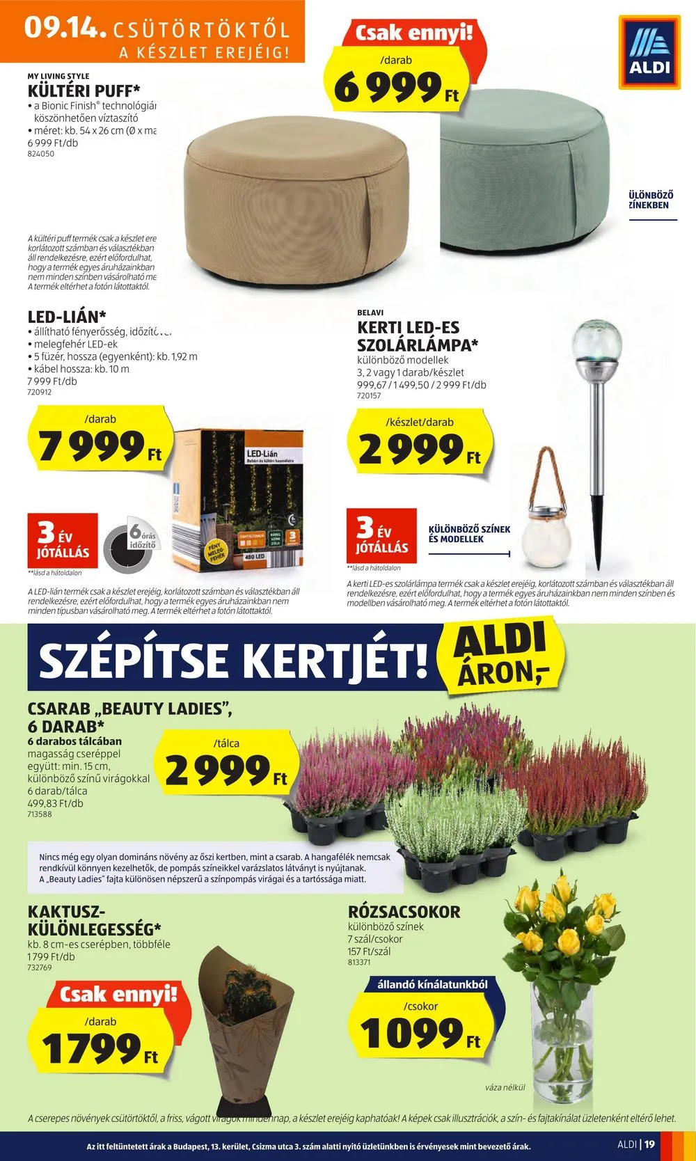 Aldi akciós újság 09.14–09.20 – 21. oldal