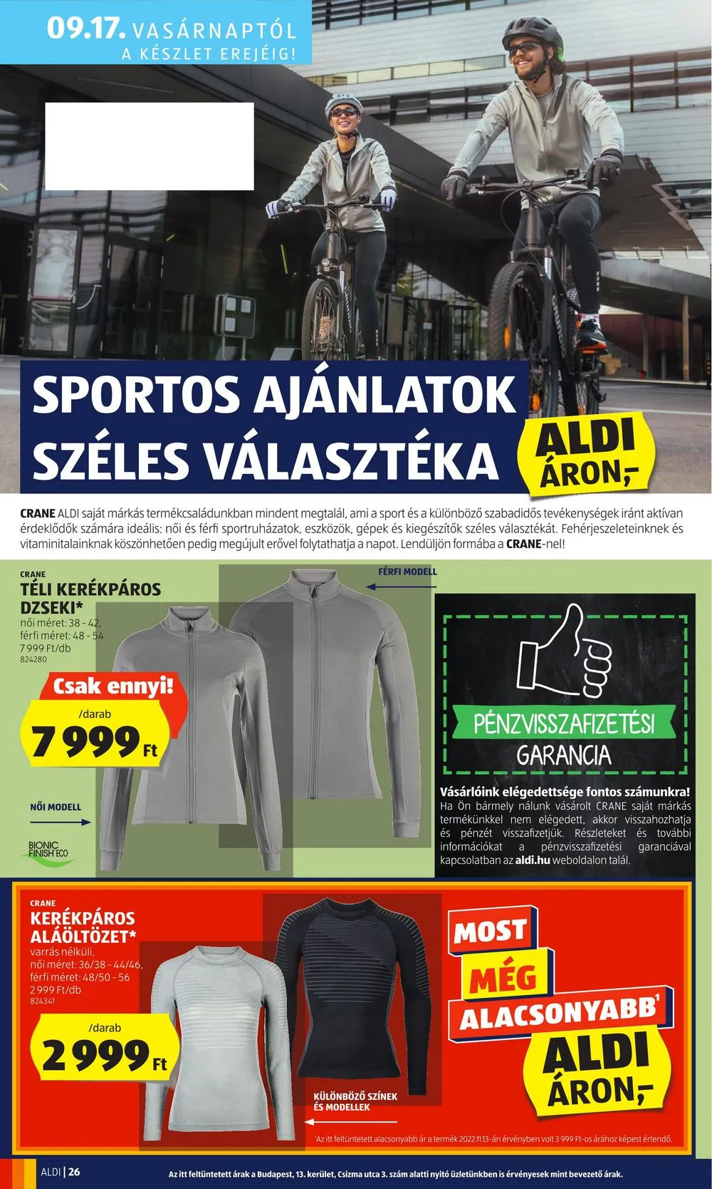 Aldi akciós újság 09.14–09.20 – 30. oldal