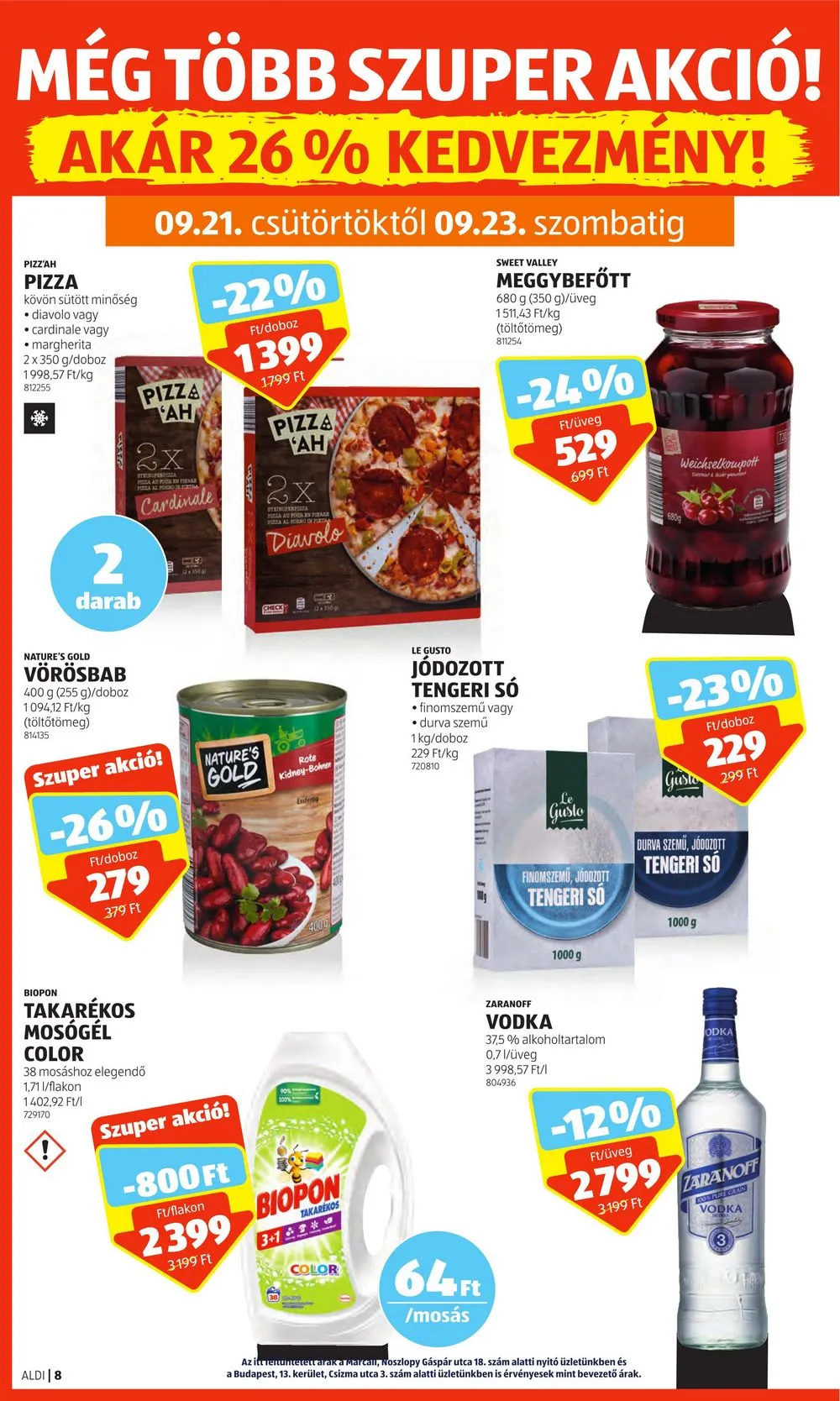 Aldi akciós újság 09.21–09.27 – 10. oldal