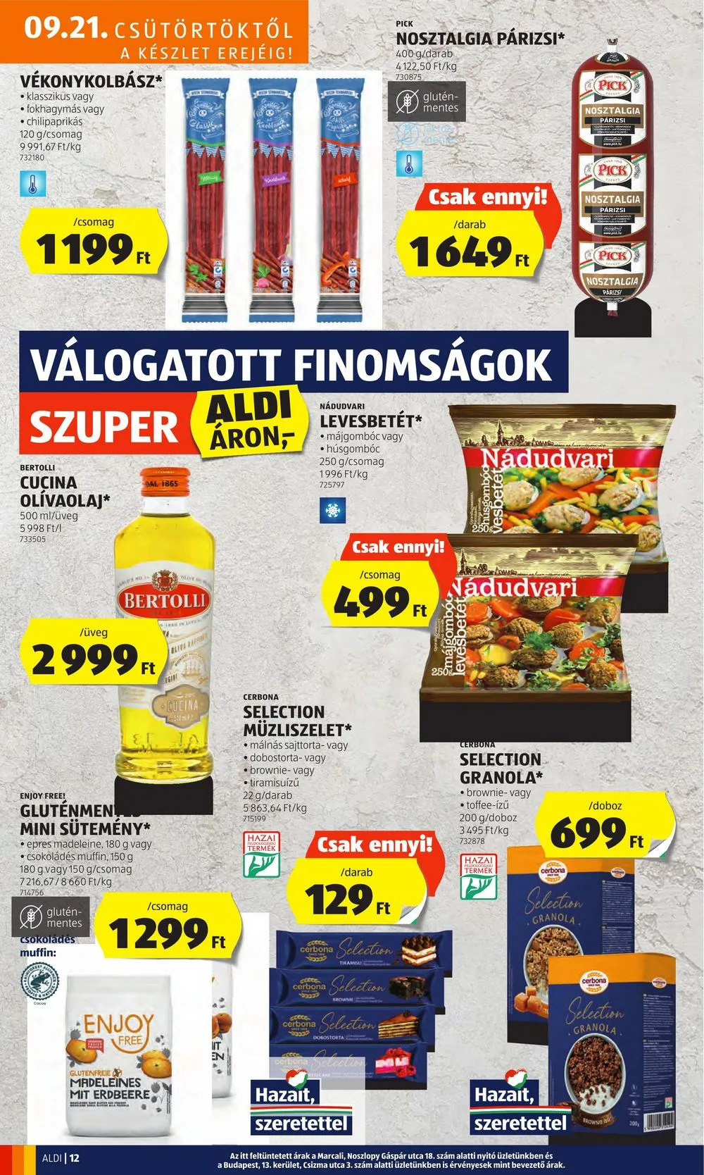 Aldi akciós újság 09.21–09.27 – 14. oldal