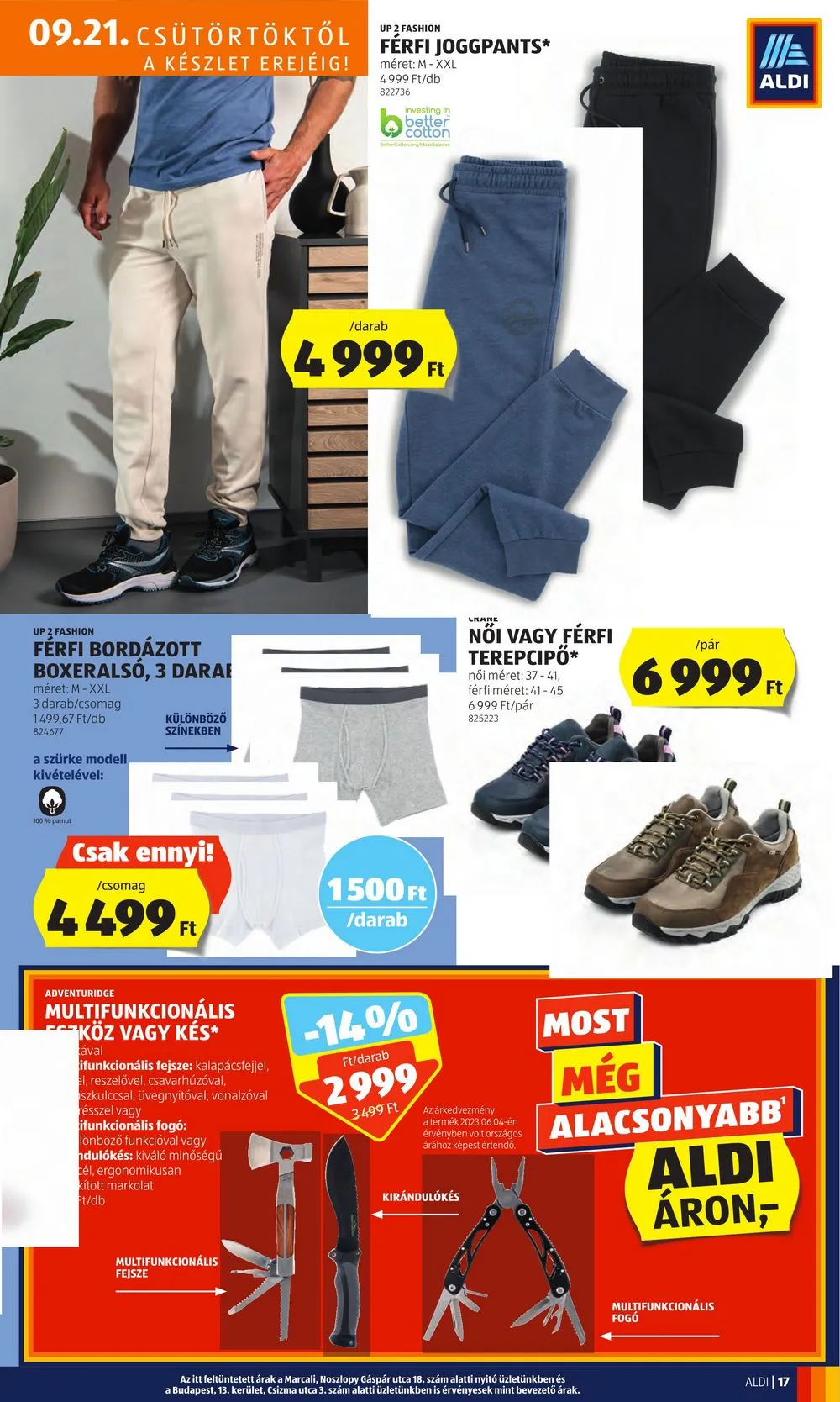 Aldi akciós újság 09.21–09.27 – 19. oldal