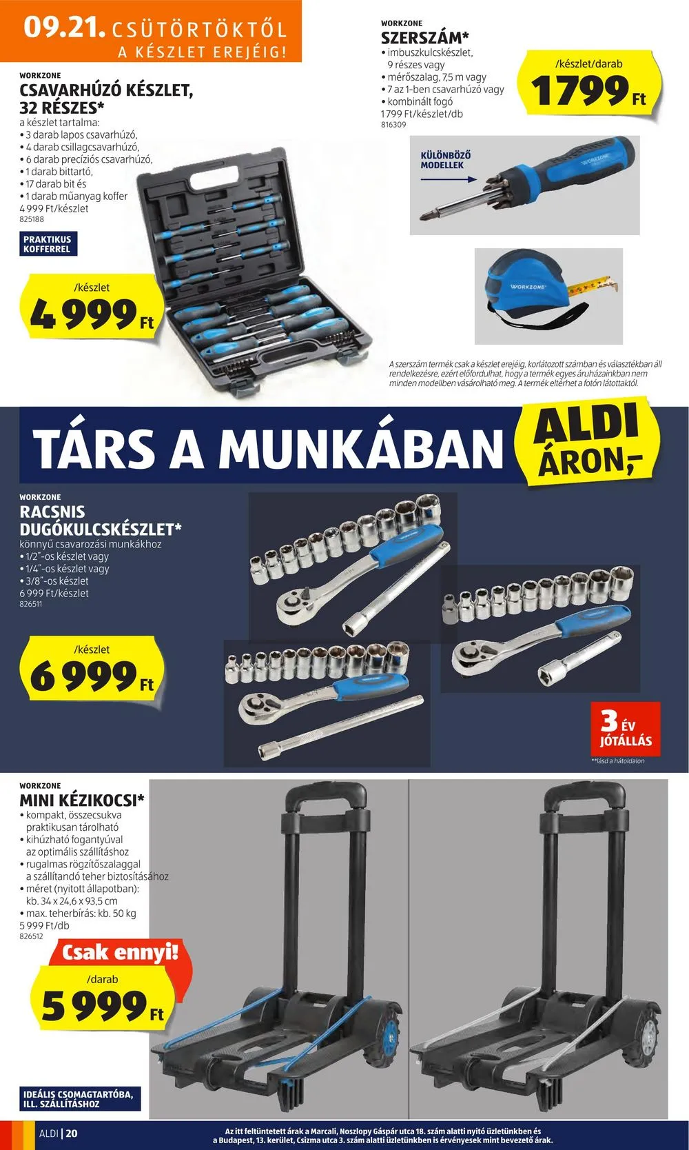 Aldi akciós újság 09.21–09.27 – 22. oldal