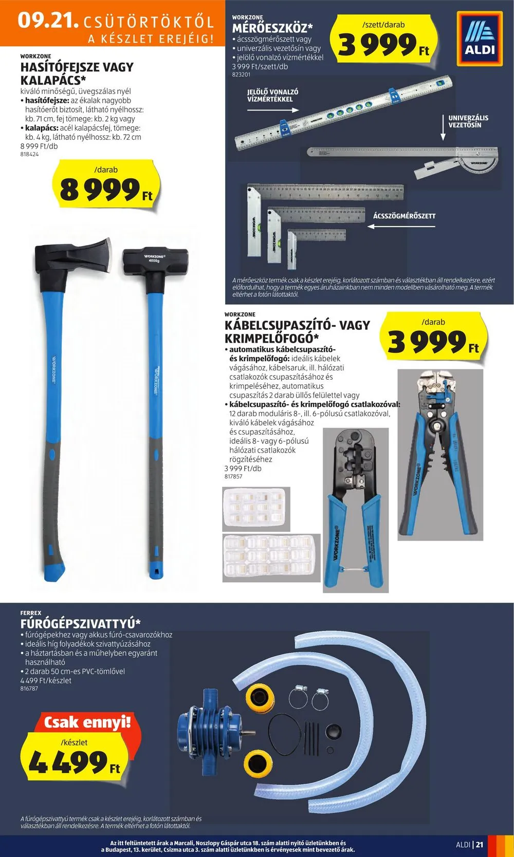 Aldi akciós újság 09.21–09.27 – 23. oldal